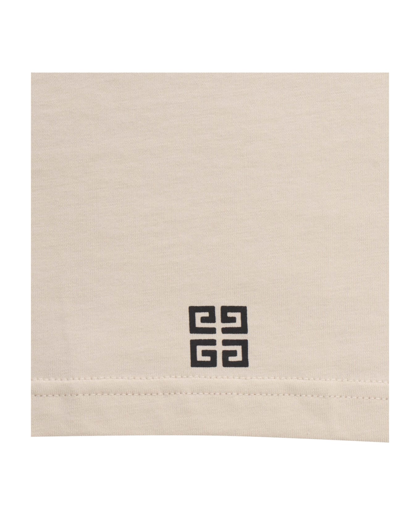 Givenchy Beige T-shirt With Logo - CREAM