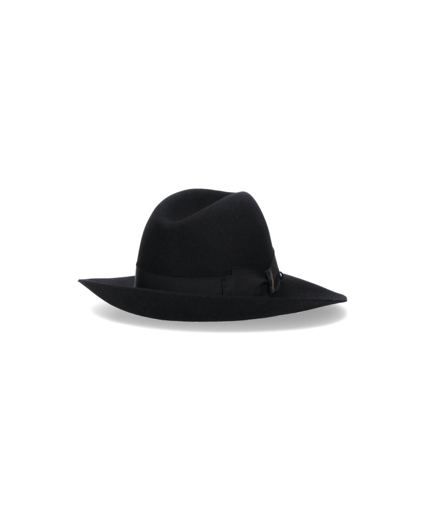 Borsalino 
monica
 Hat - Black  