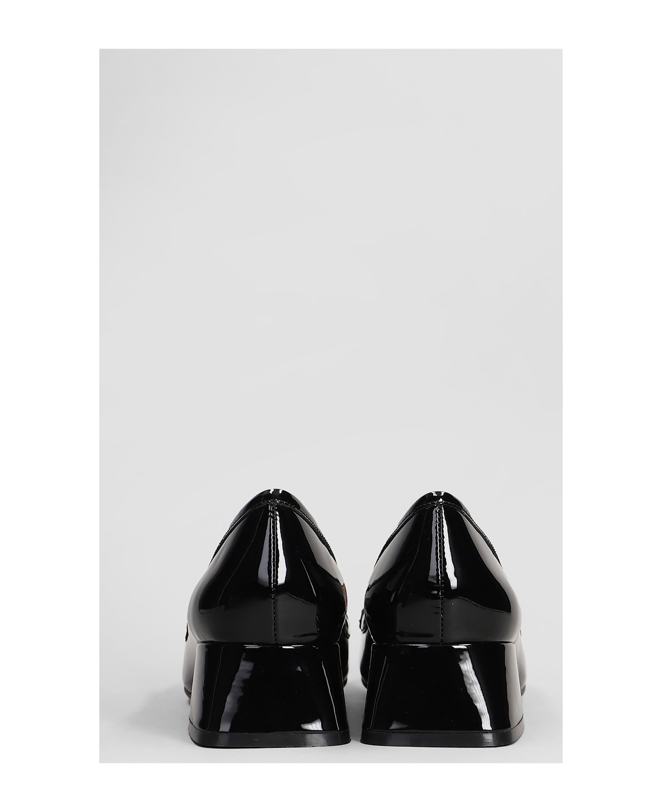 Lola Cruz Clover Pump 40 Pumps In Black Patent Leather - black