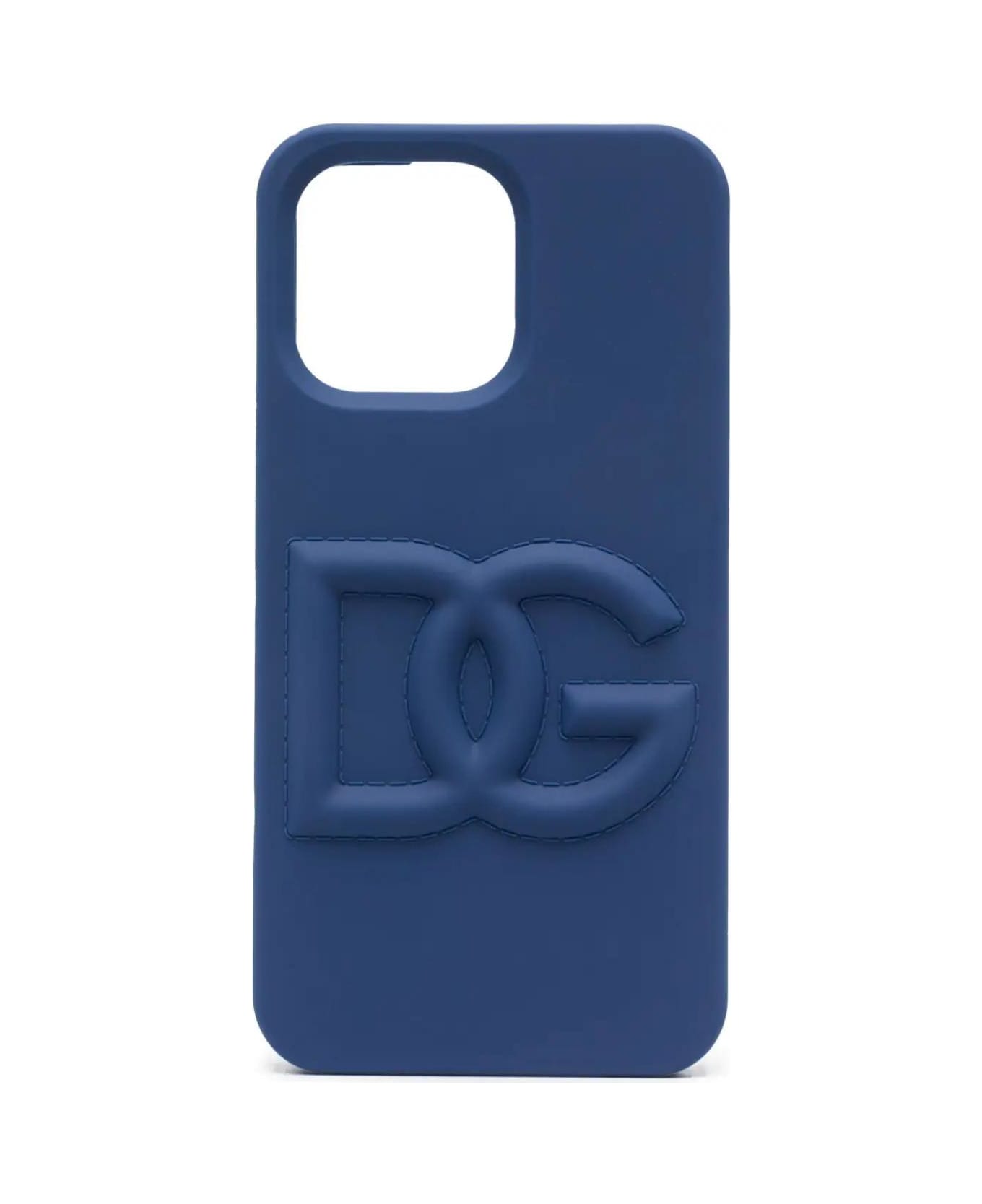 Dolce & Gabbana Logo-embossed Iphone Case - Blu