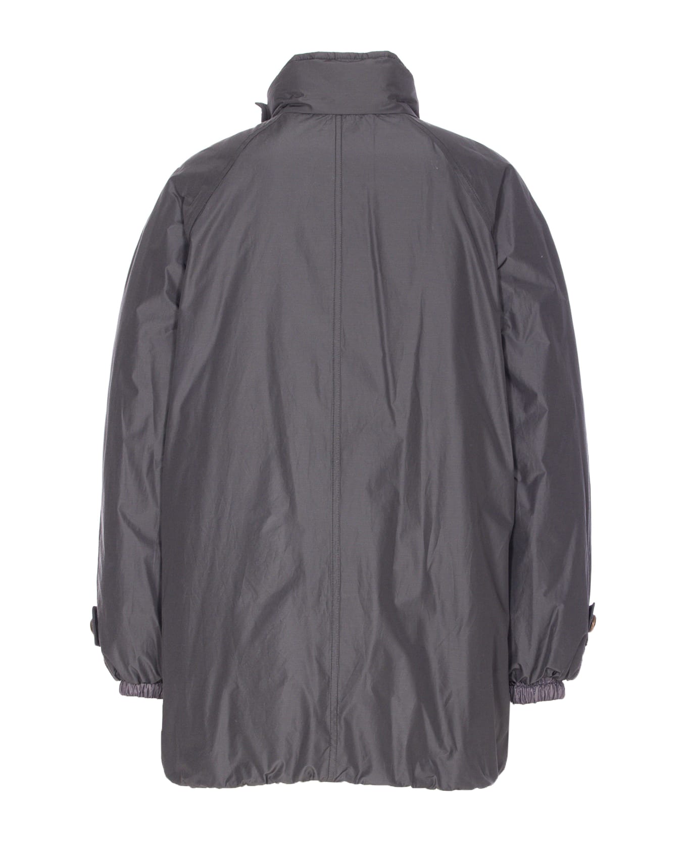 Brunello Cucinelli Doule Breast Down Jacket - Grey