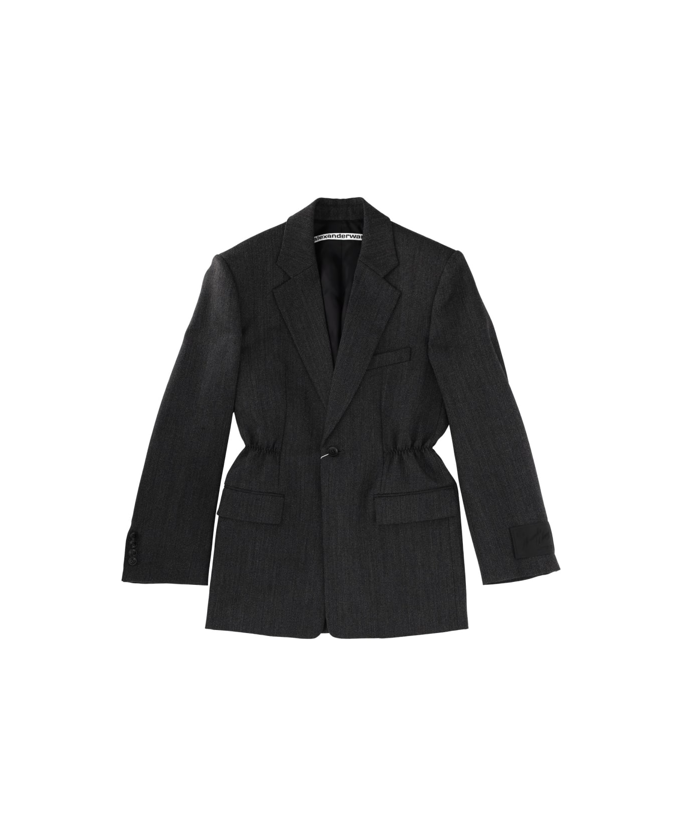 Alexander Wang Wool Blazer - CHARCOAL