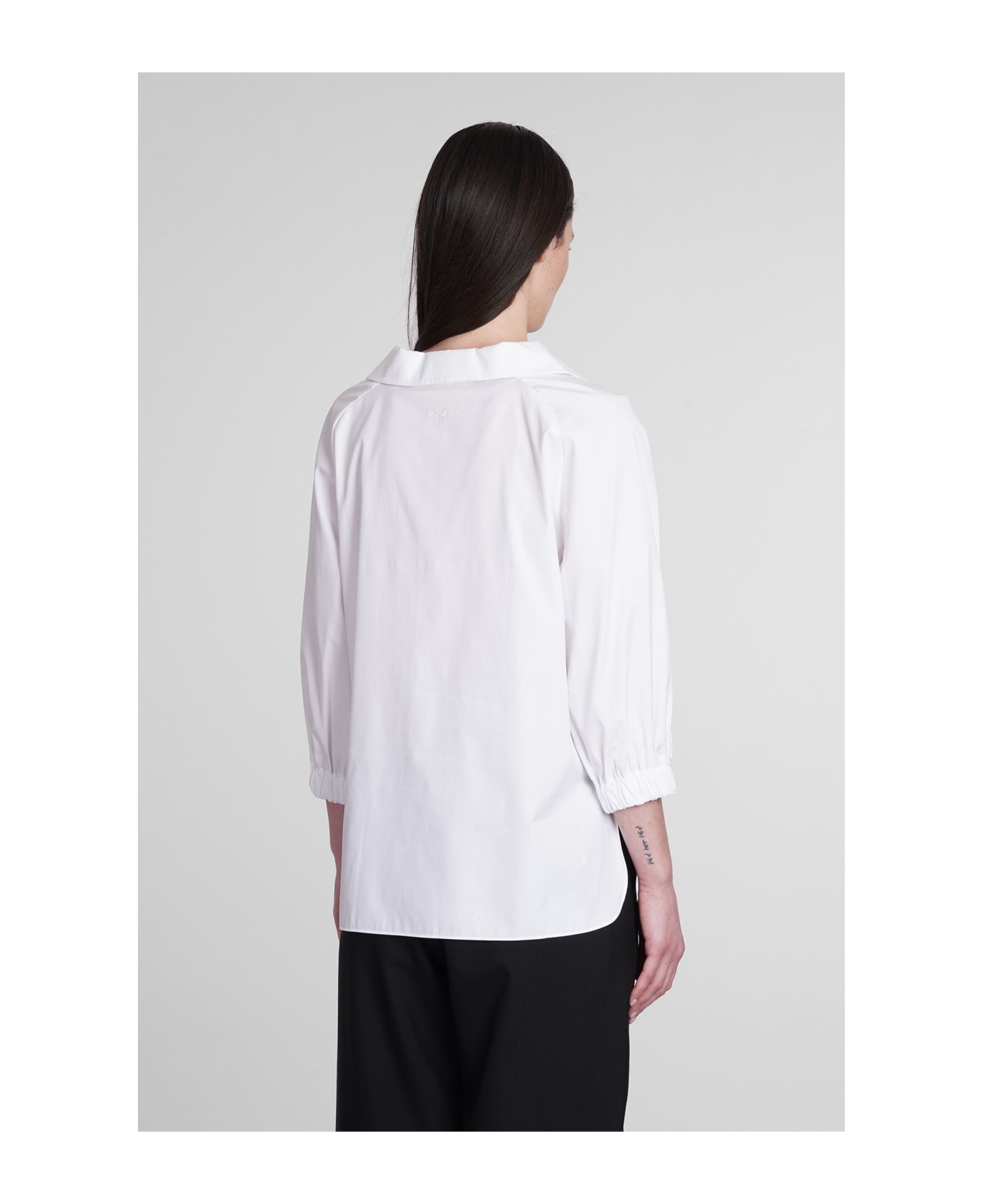 Marni V-neck Short-sleeved Blouse - white