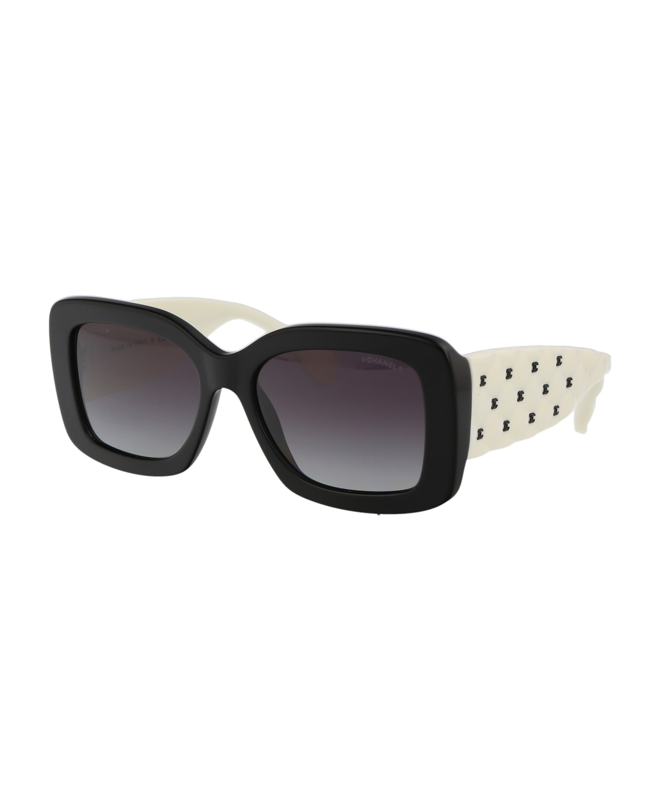 Chanel 0ch5483 Indiana Sunglasses - 1656S6 WHITE