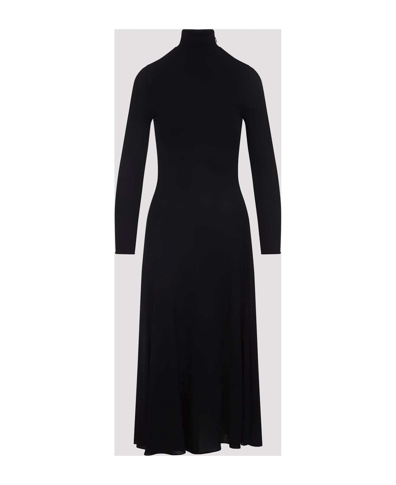 Alaia Alaïa Heart Midi Dress - Noir Alaia