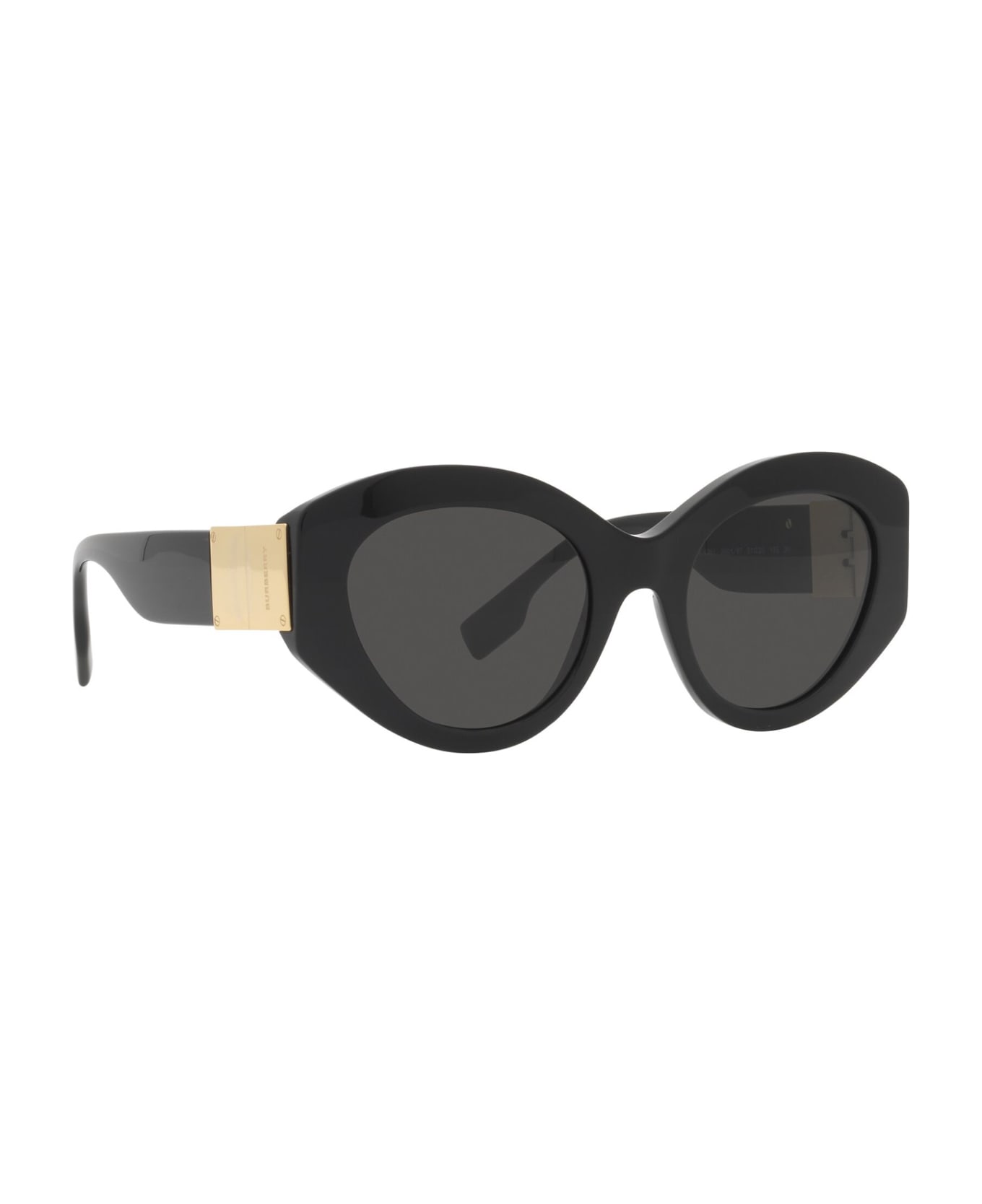 Burberry Eyewear Be4361 Black Sunglasses - Black