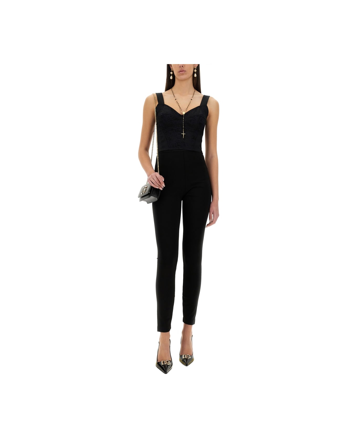 Dolce 
Gabbana Slim Fit Leggings - BLACK