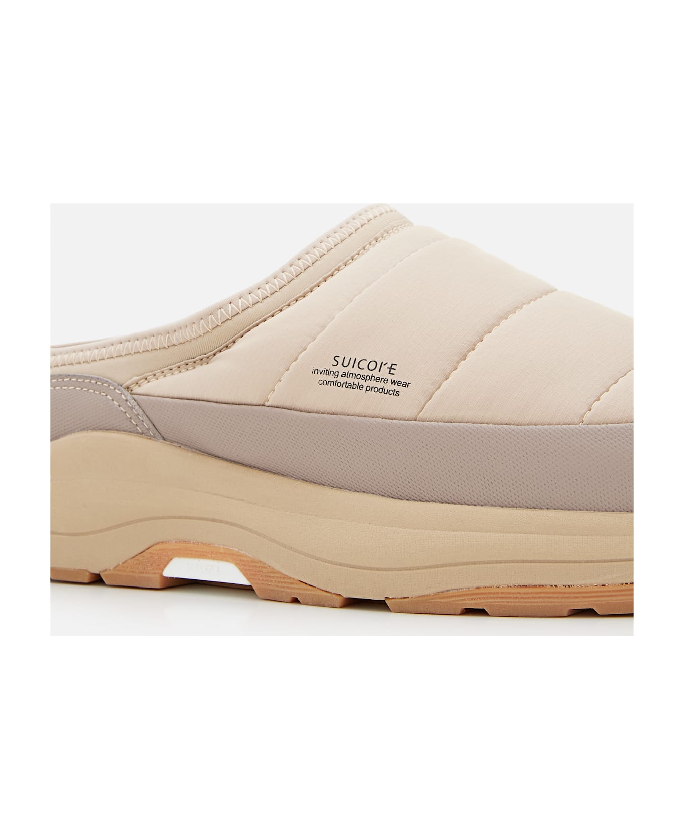 SUICOKE Pepper Low Ab Slippers - Beige