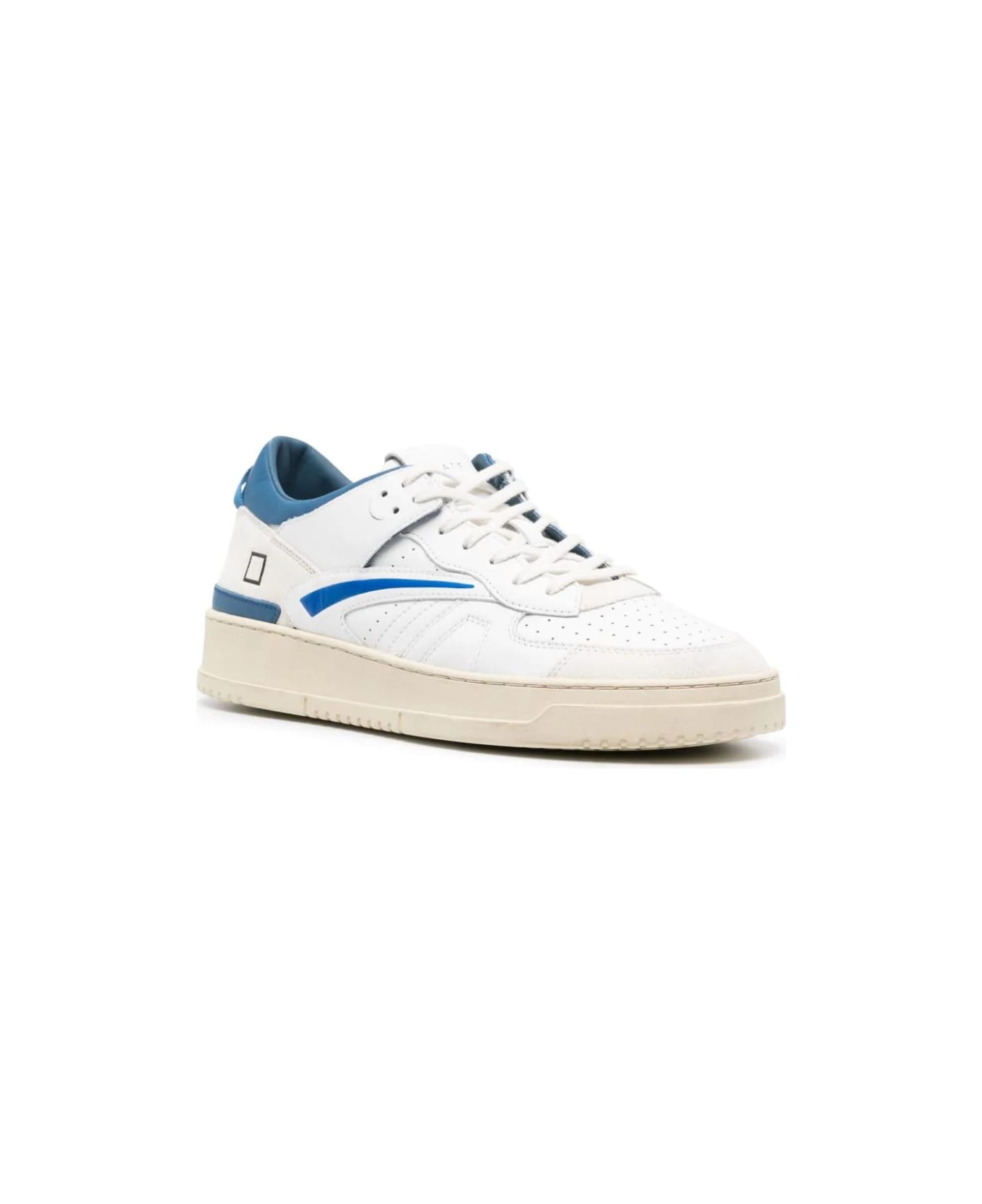 D.A.T.E. White And Bluettetorneo Sneakers - Blue スニーカー