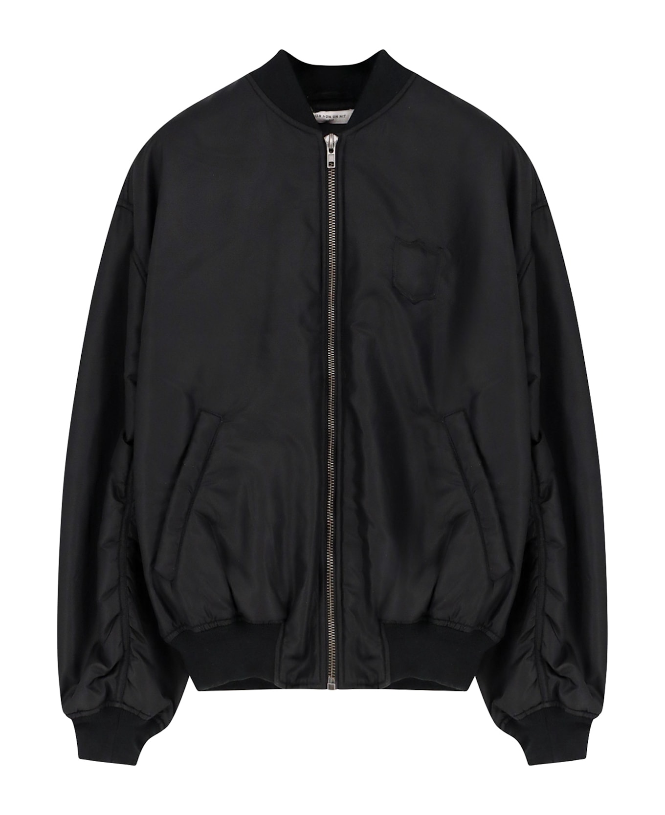ih nom uh nit Nylon Bomber - Black