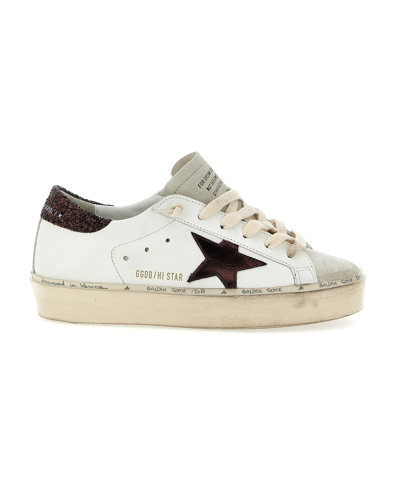 Golden Goose 
hi Star
 Sneakers - Brown