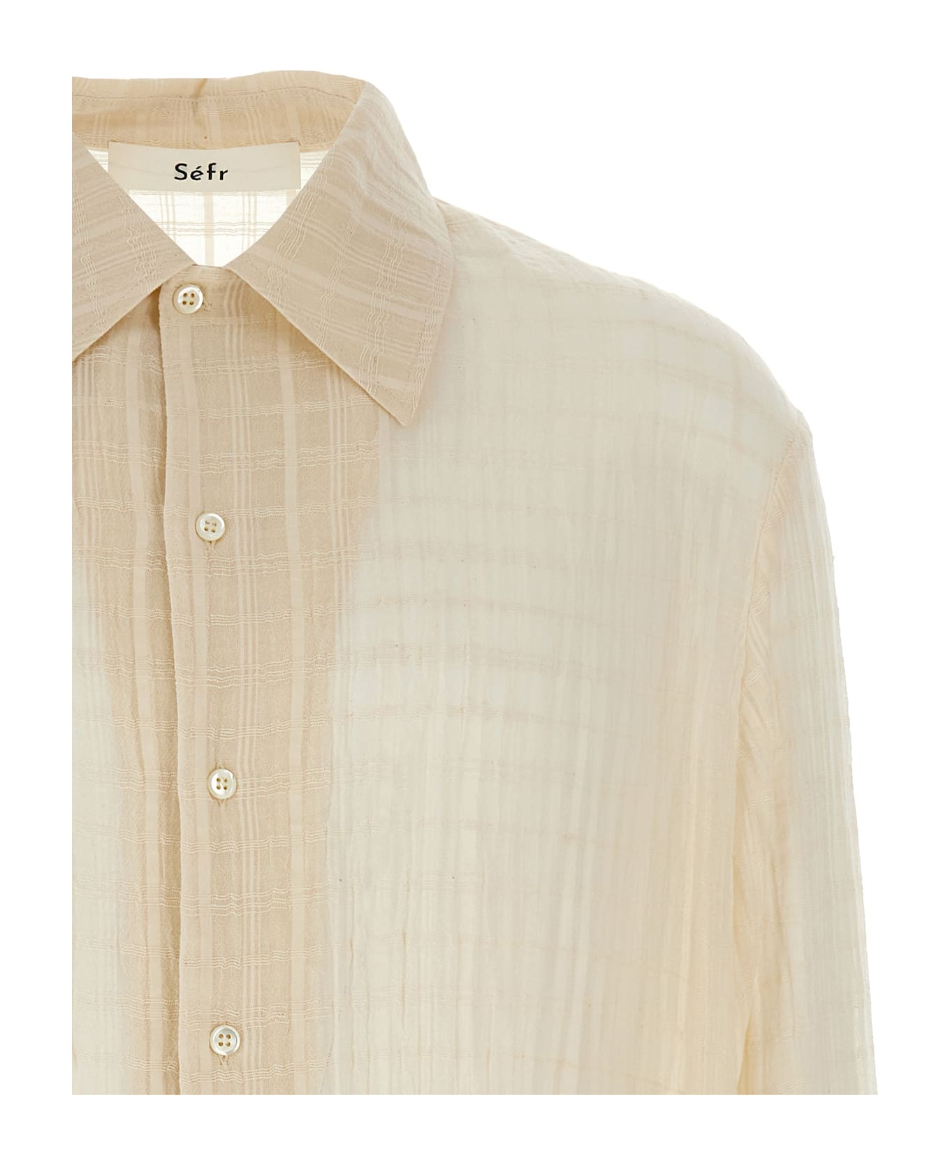 Séfr 
ignacio
 Shirt - Ivory