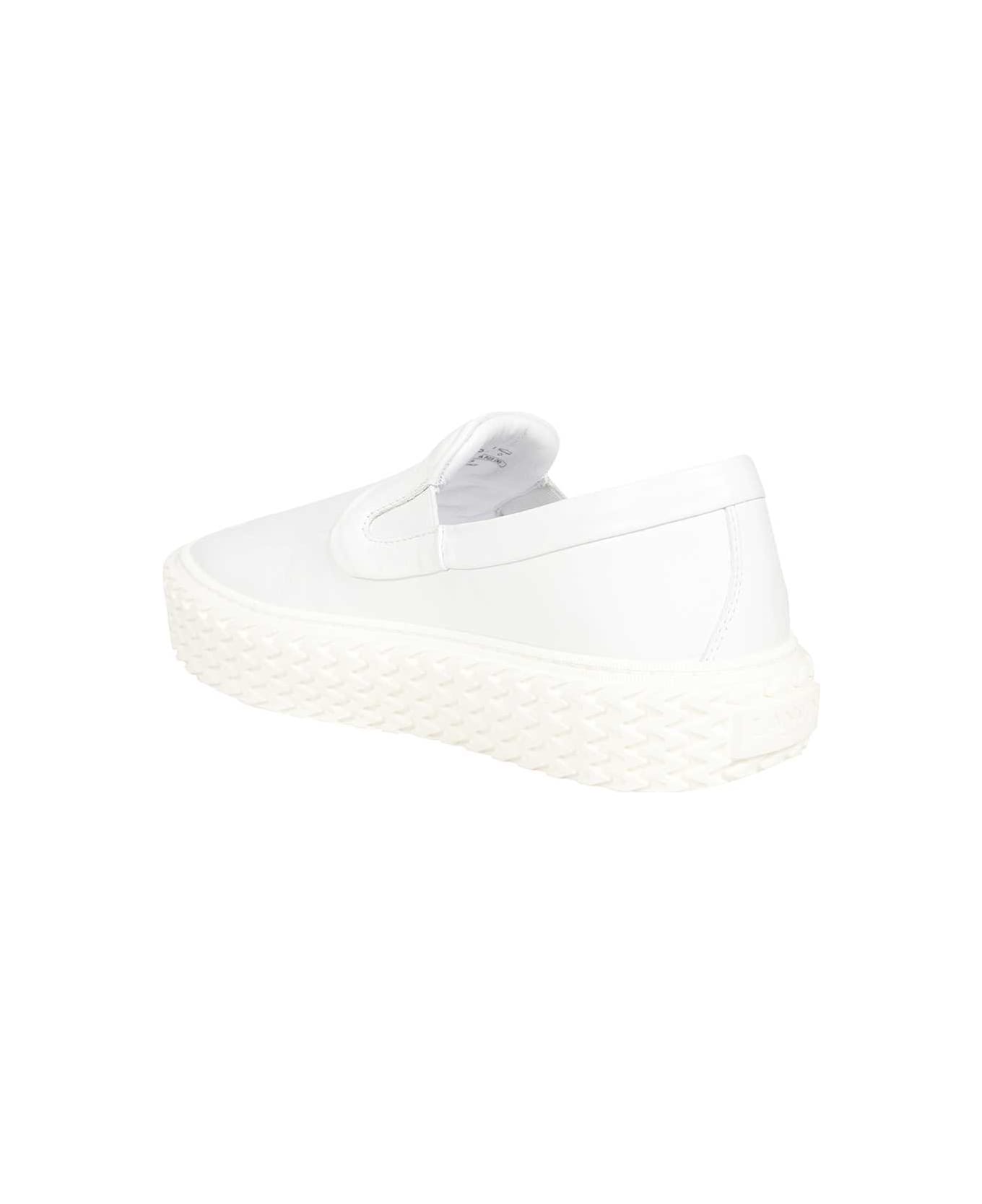Lanvin Leather Slip-on - White