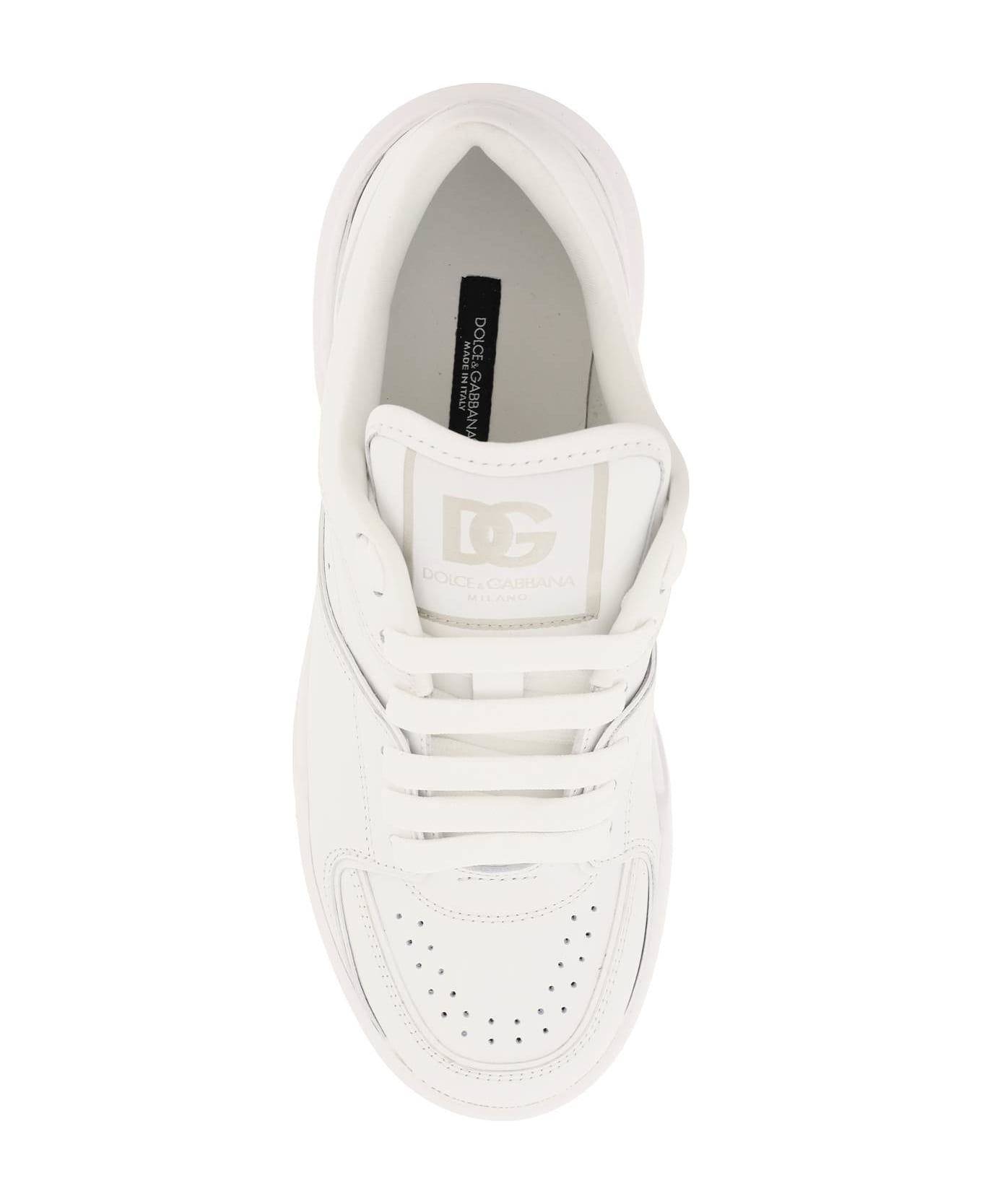 Dolce & Gabbana New Roma Sneakers - BIANCO BIANCO (White)