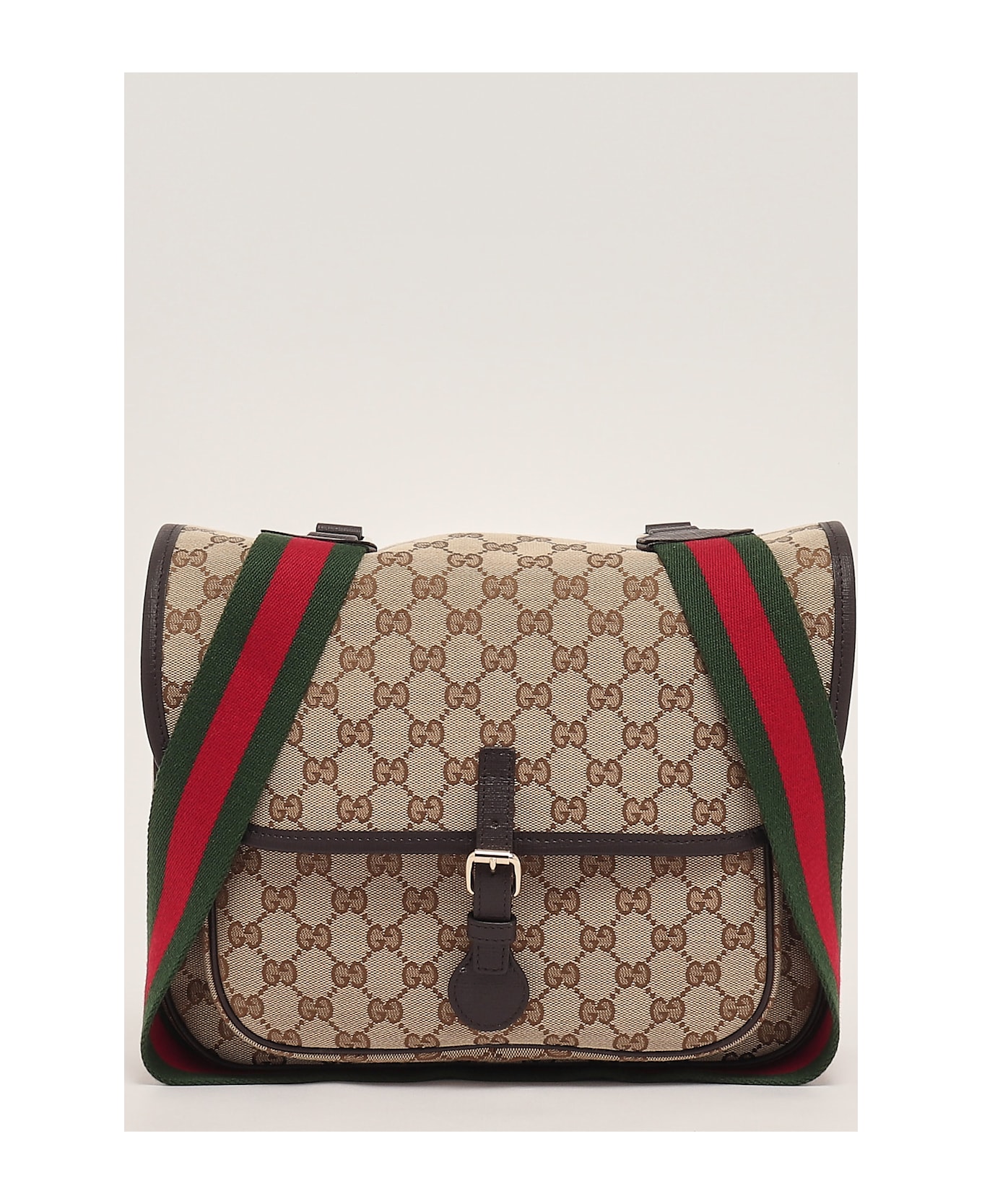 Gucci Messenger Bag Shopping Bag - BEIGE