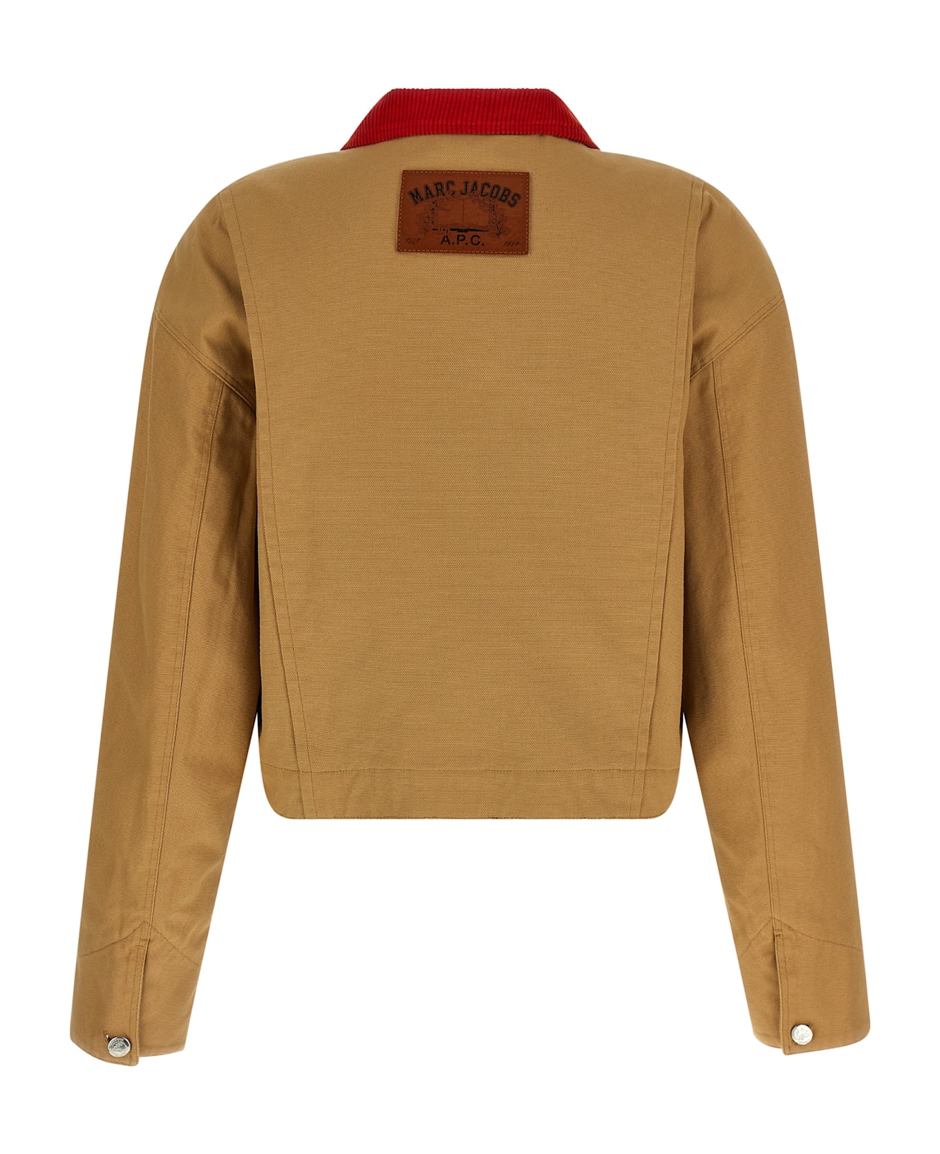 A.P.C. X Marc Jacobs Capsule Jacket - NEUTRALS/RED