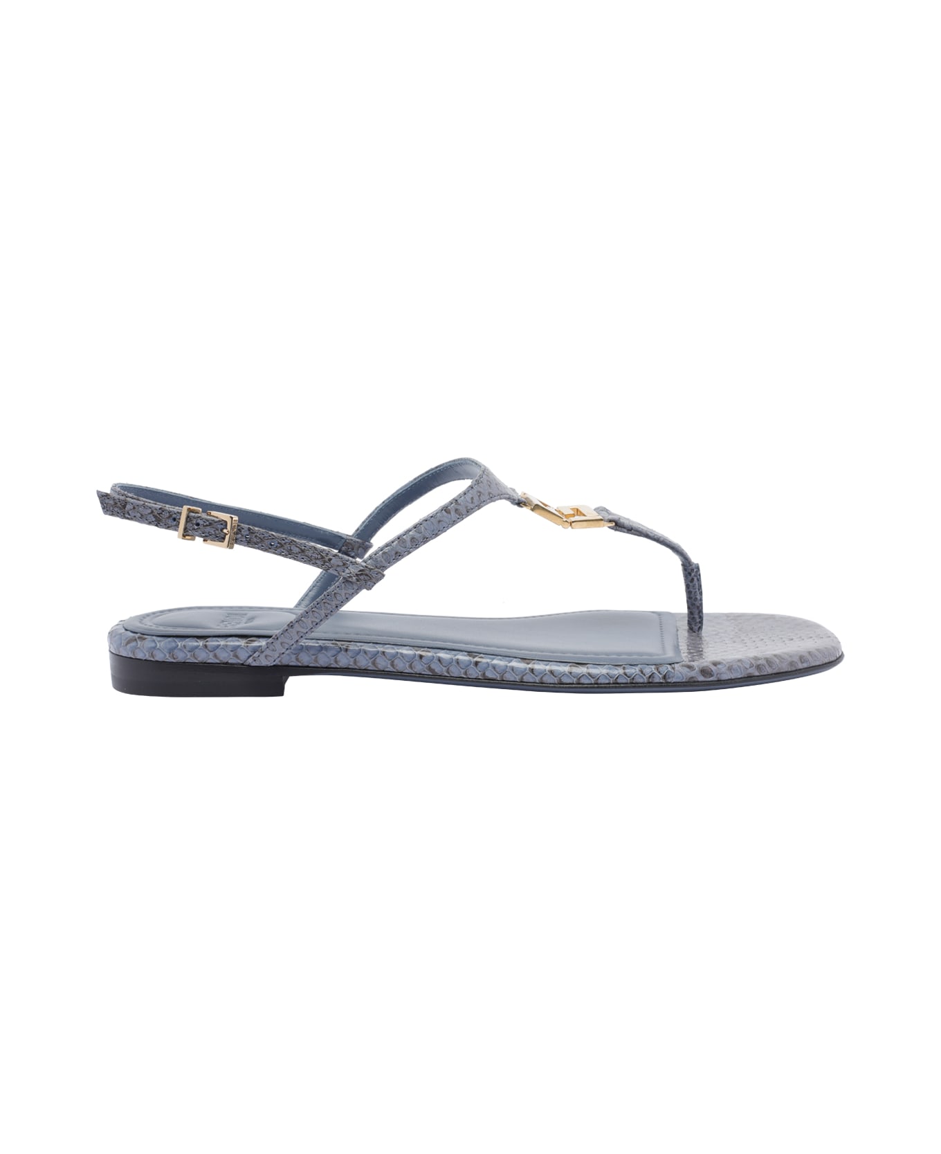 Fendi Ffold Sandals - Blue