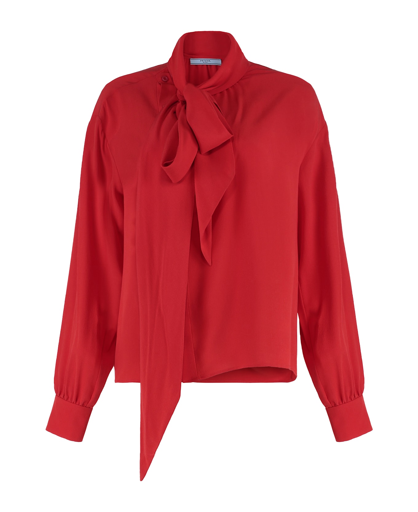 Prada Silk Blouse - Rosso
