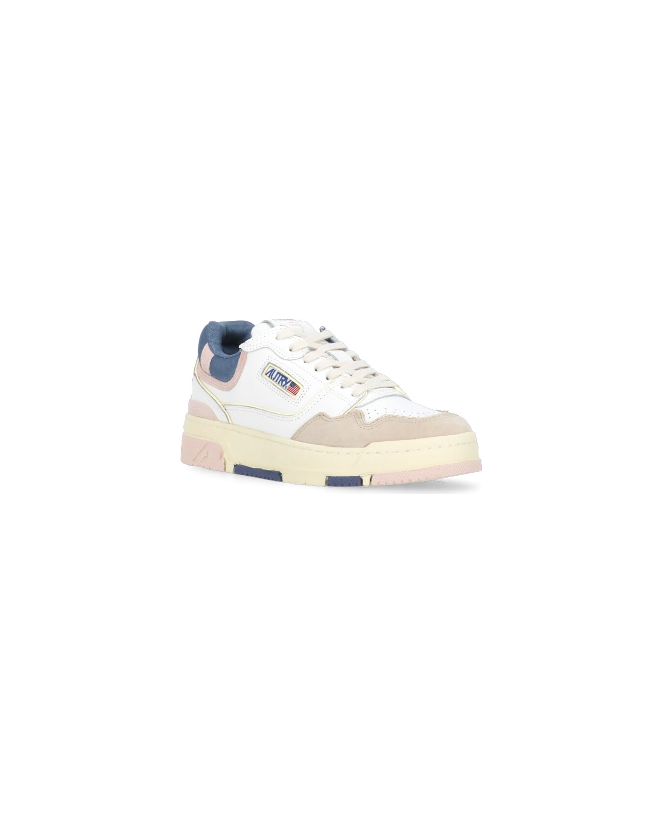 Autry Rookie Low Sneakers - Wht/peachwip