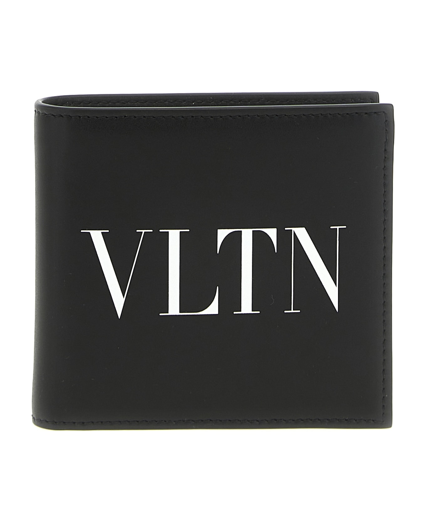 Valentino Garavani 'vltn' Wallet - White/Black 財布