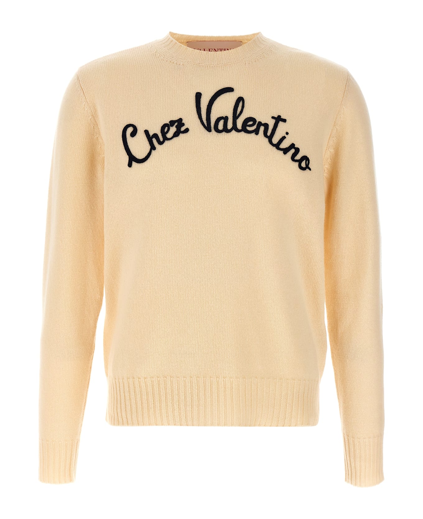 Valentino Garavani 'chez Valentino' Sweater - White