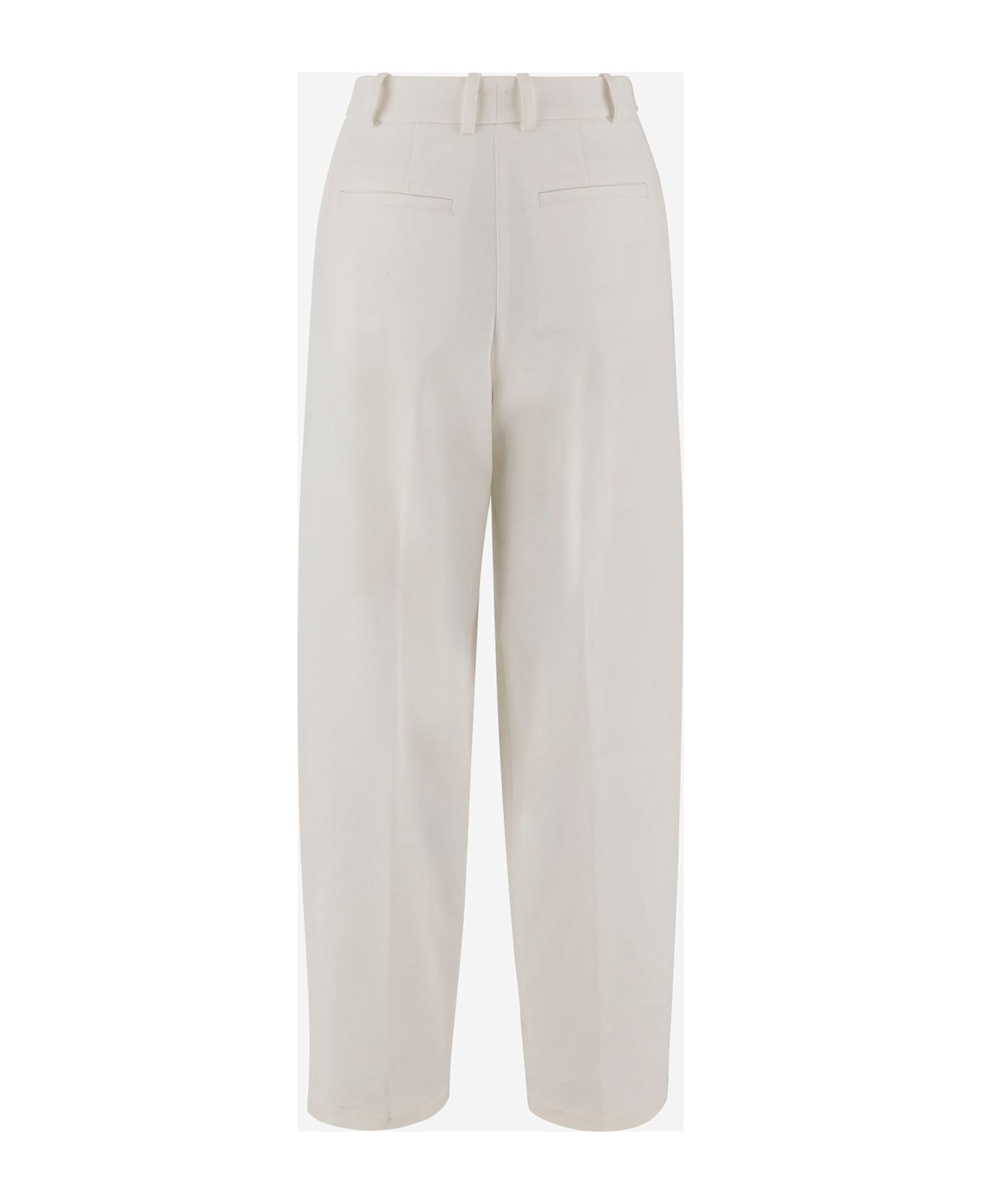 QL2 Stretch Cotton Pants - White