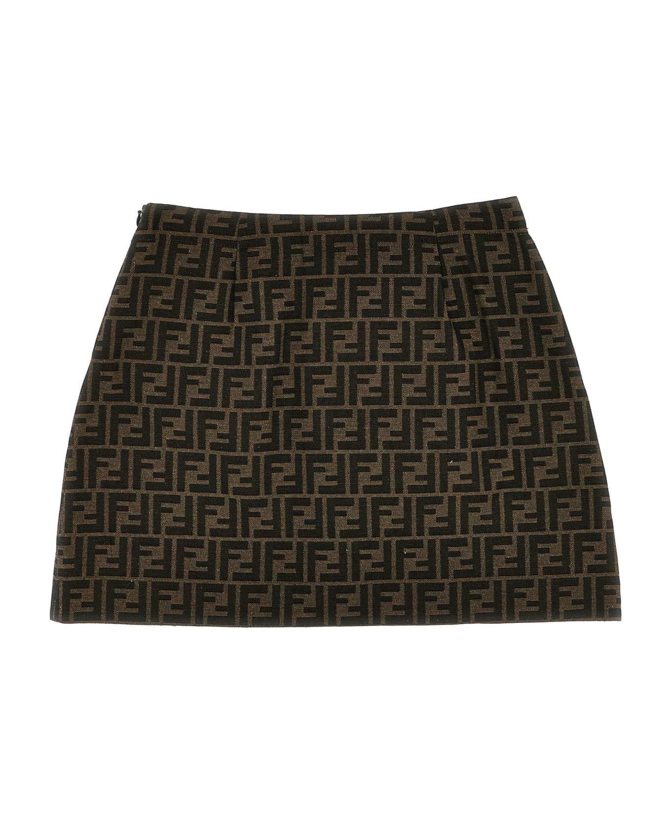 Fendi 'ff' Skirt - Brown