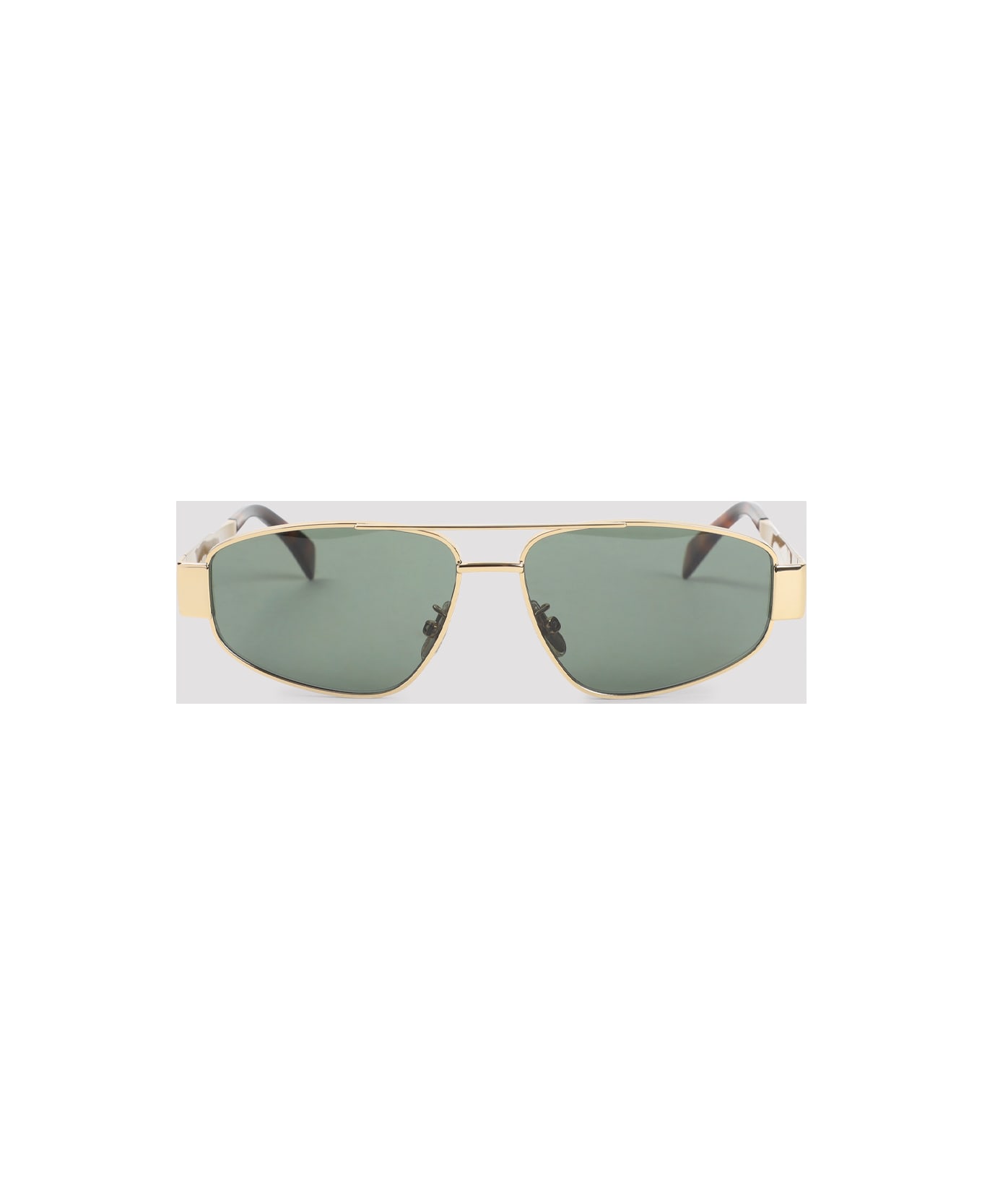 Celine Triomphe Metal 03 Sunglasses - Sg Gold Green