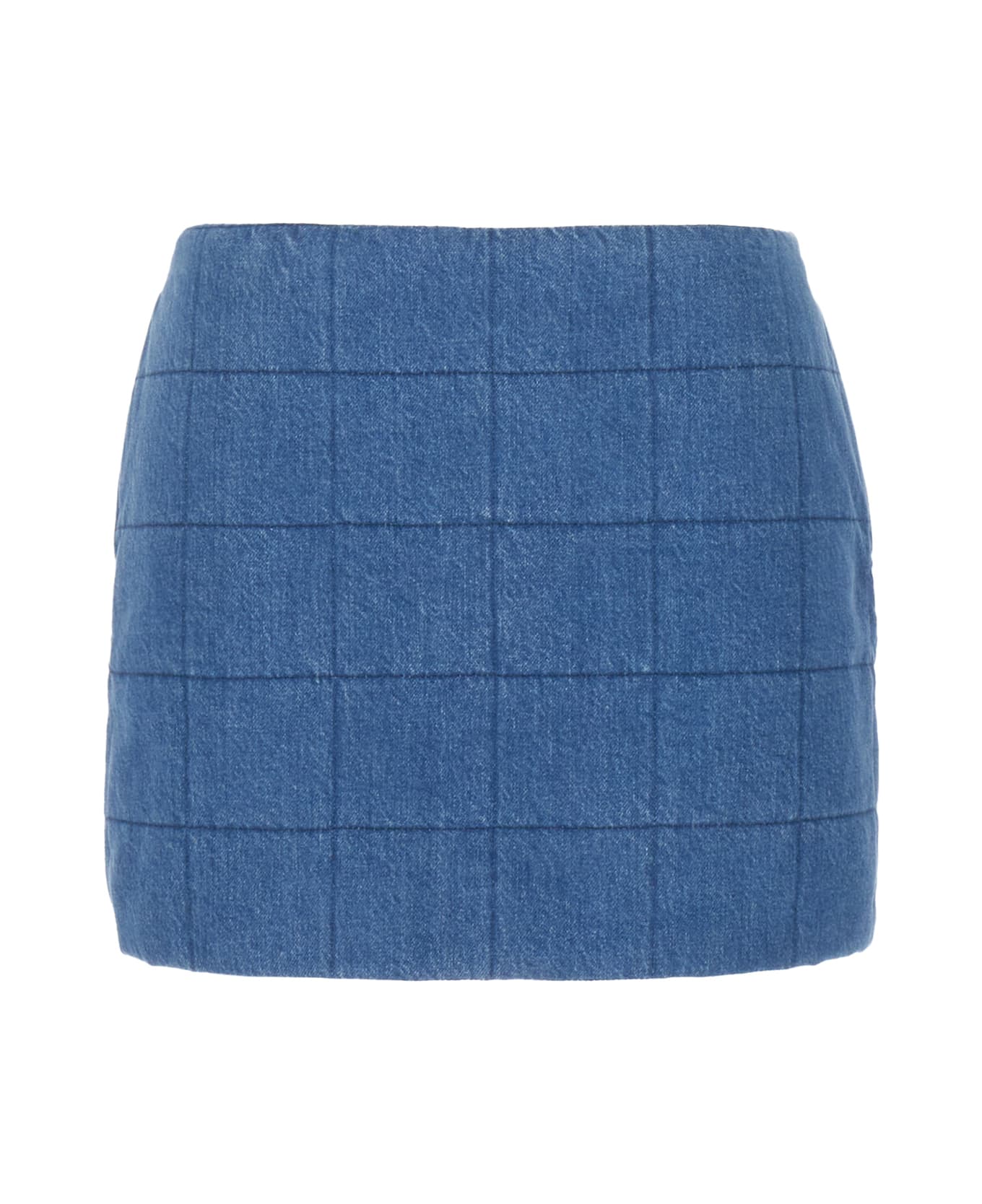 Gucci Denim Mini Skirt - MARRONE GG