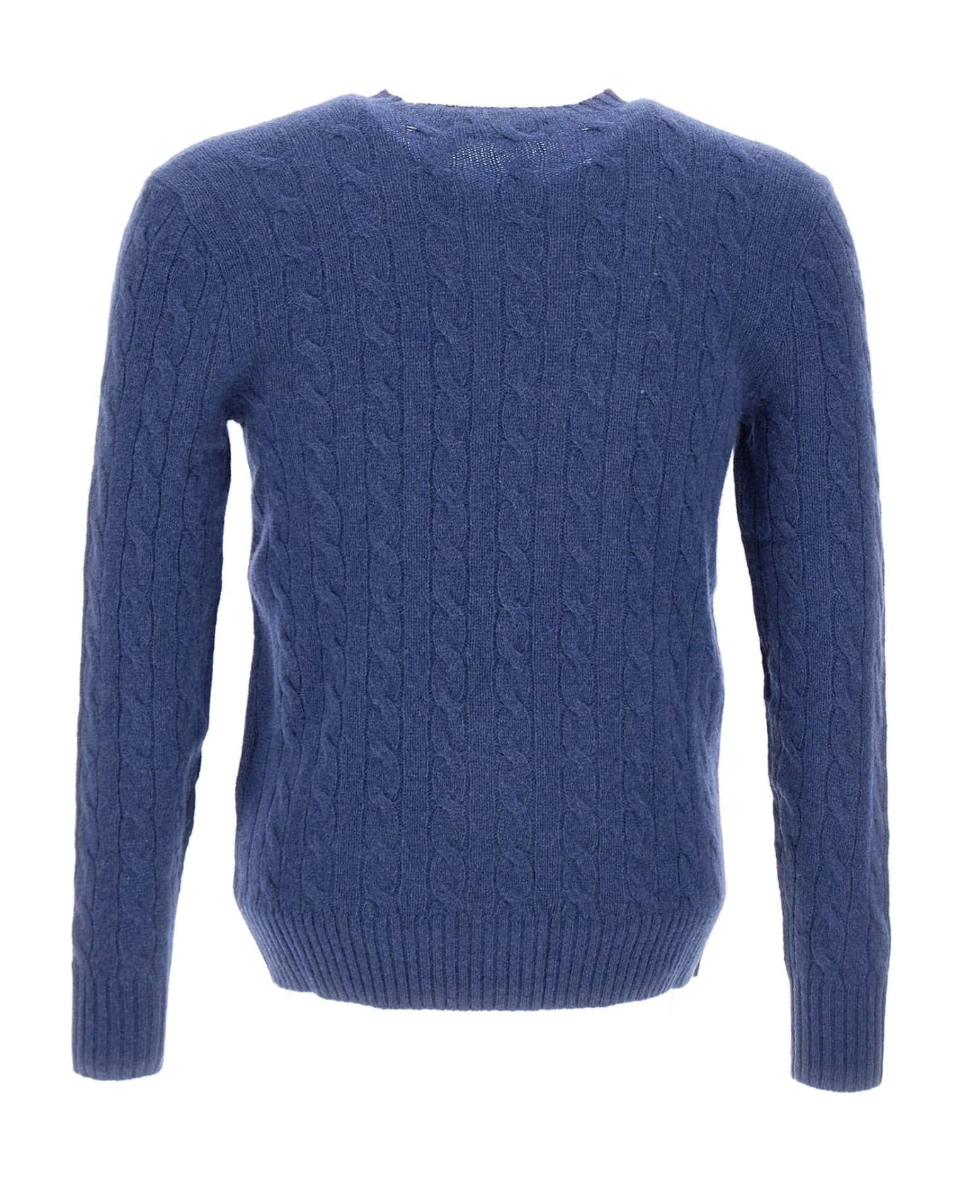 Polo Ralph Lauren Wool And Cashmere Sweater - Blue ニットウェア
