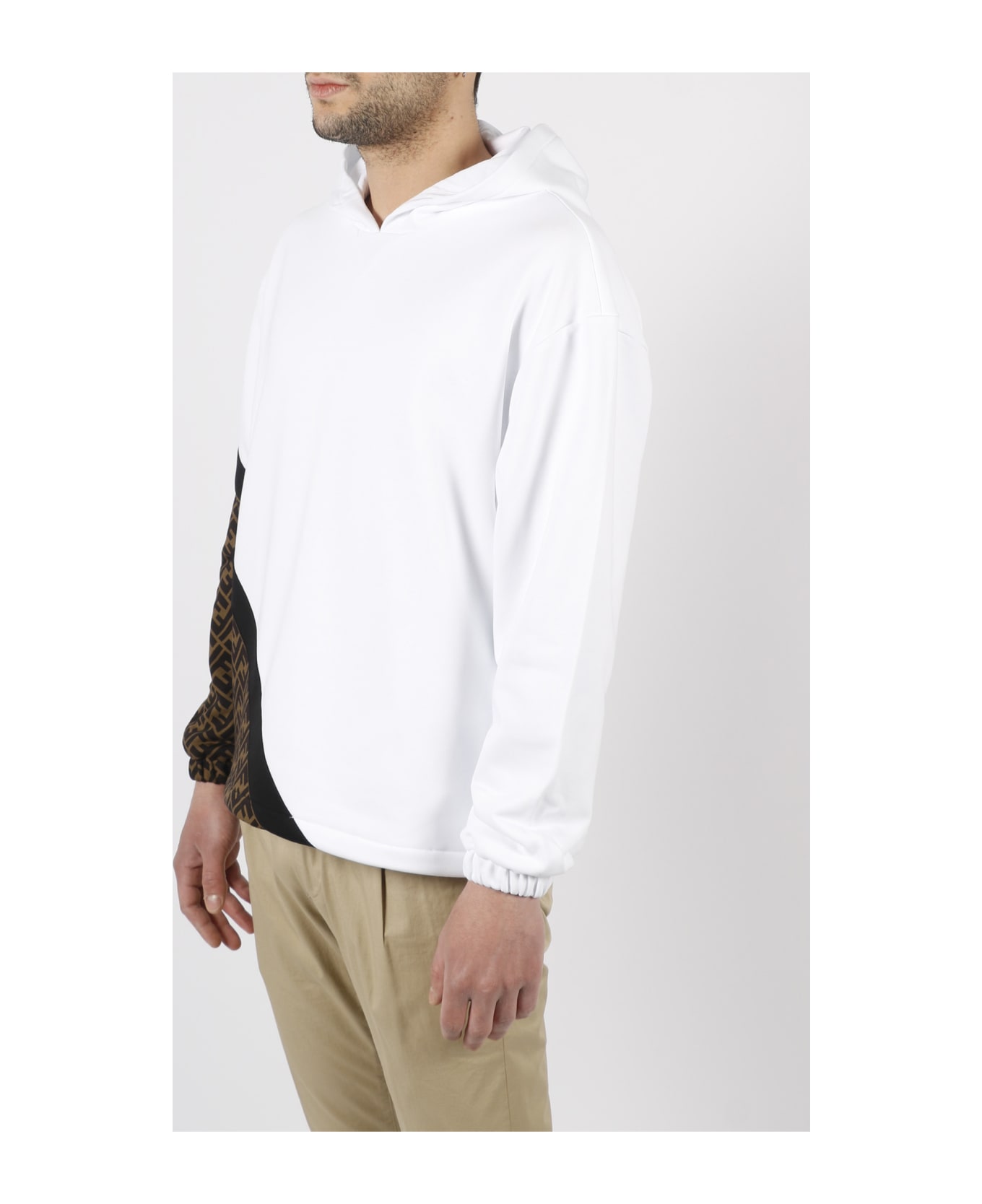 Fendi Jersey Sweatshirt - White