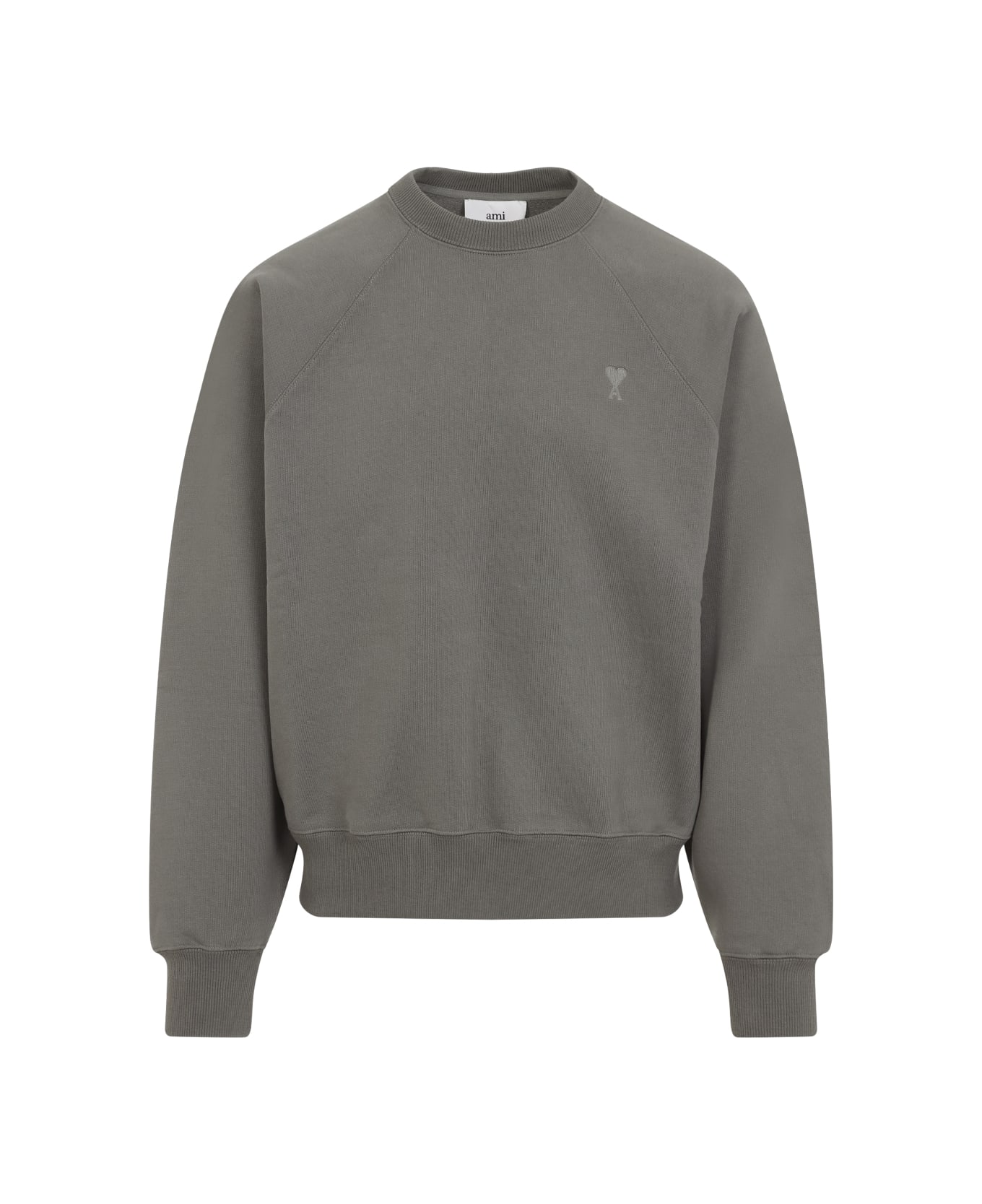 Ami Alexandre Mattiussi Boxy Adc Sweatshirt - Smoke Grey