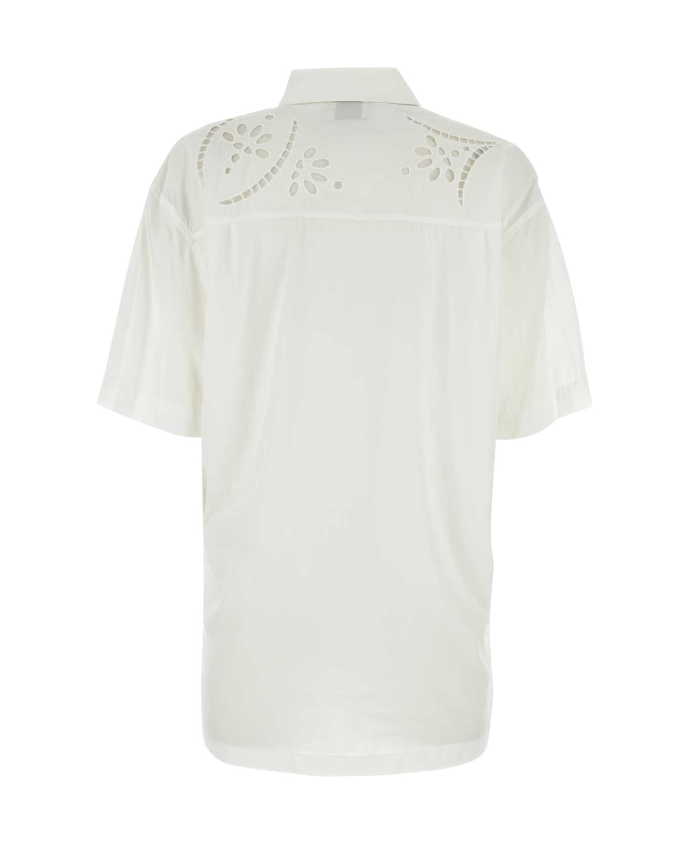 Isabel Marant White Modal Blend Bilya Shirt - White