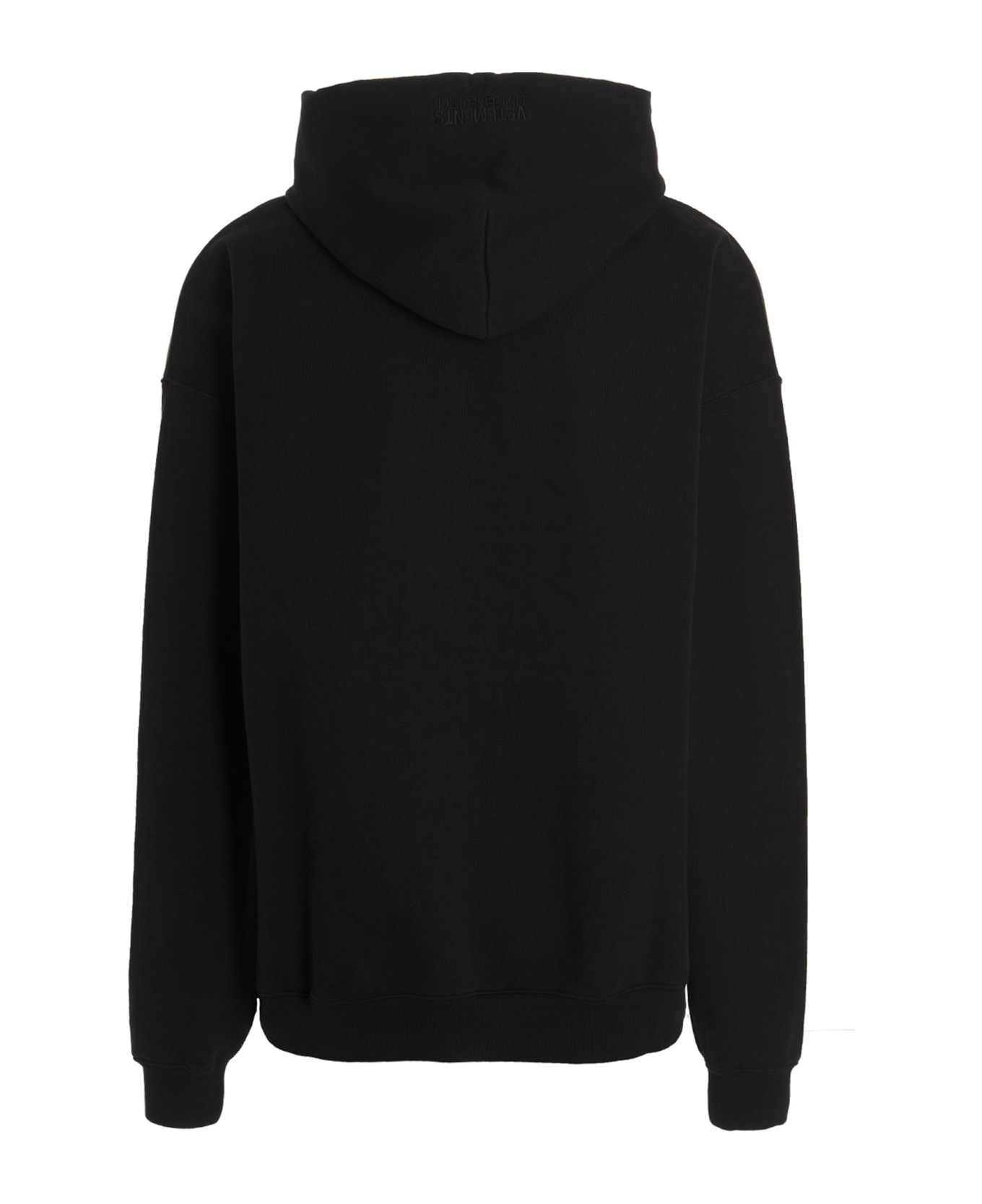 VETEMENTS 24SS ブラックパーカー VETEMENTS ロゴ パーカー | ブラック | FARFETCH JP