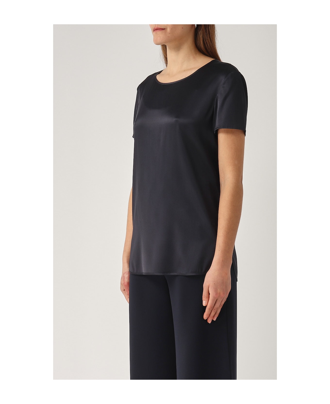 Max Mara Cortona Blouse - BLU NOTTE