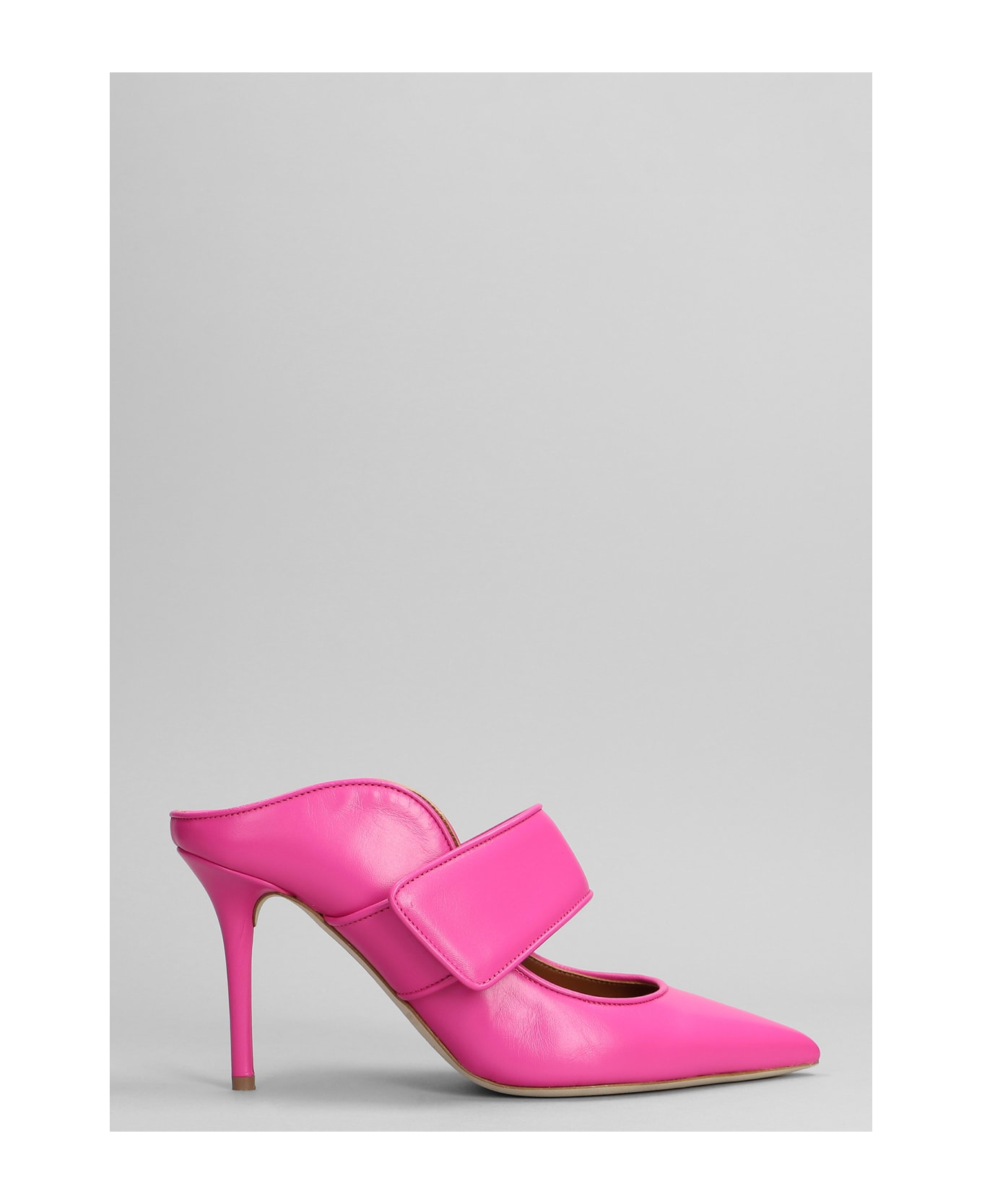 Malone Souliers Helene Pumps In Rose-pink Leather - rose-pink
