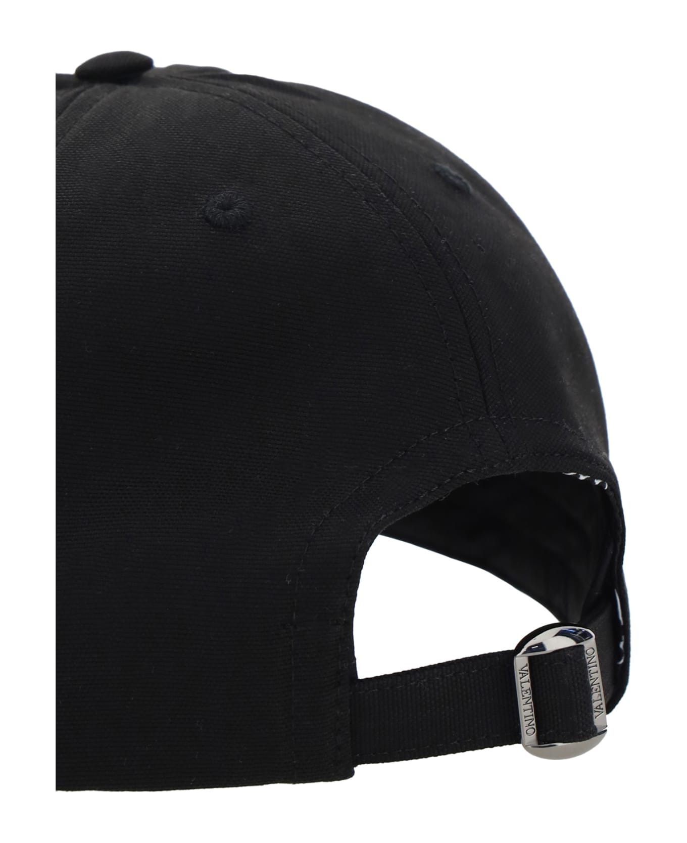 Valentino Garavani Vltn Baseball Hat - Black