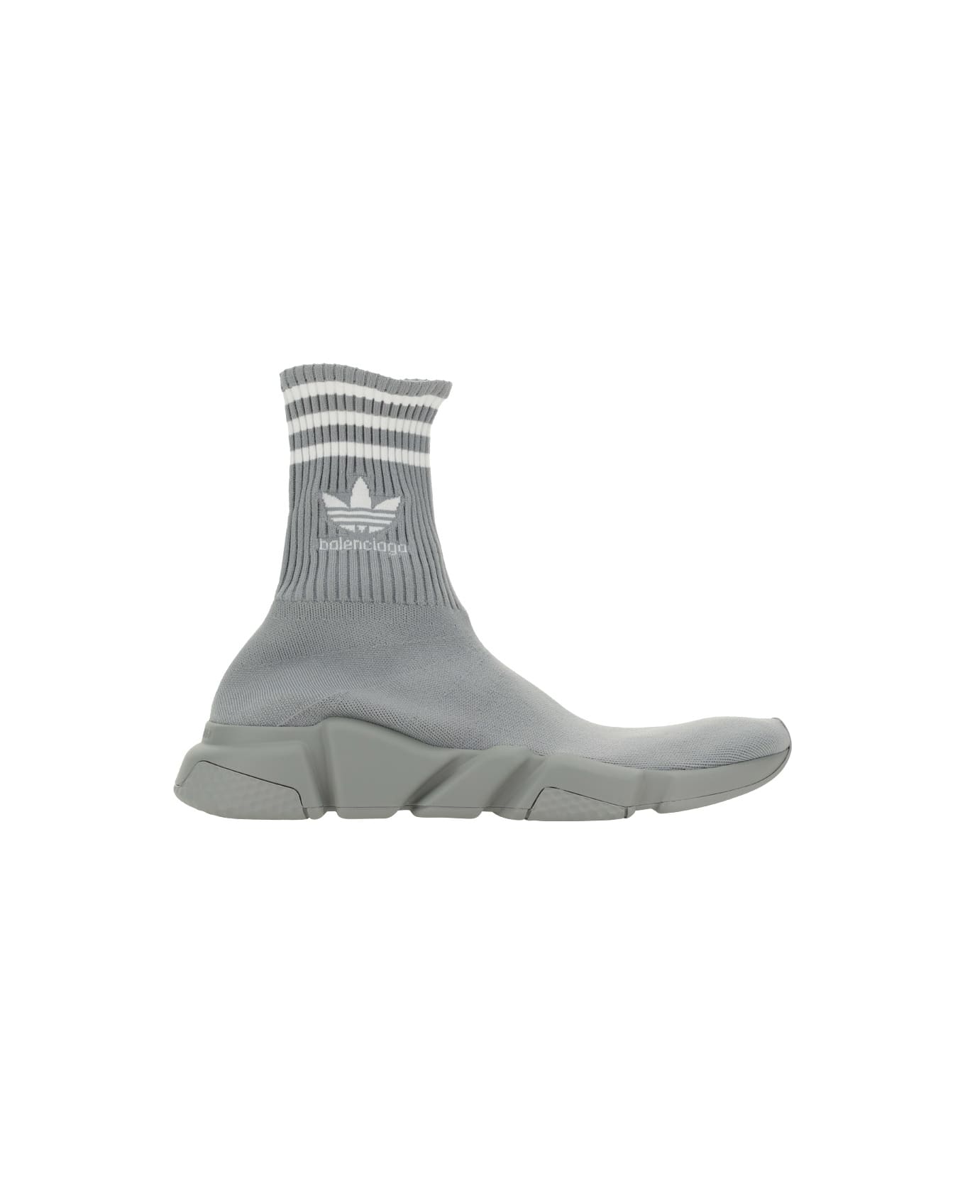 Balenciaga Speed Trainers Knitted Sock-sneakers - Grey スニーカー