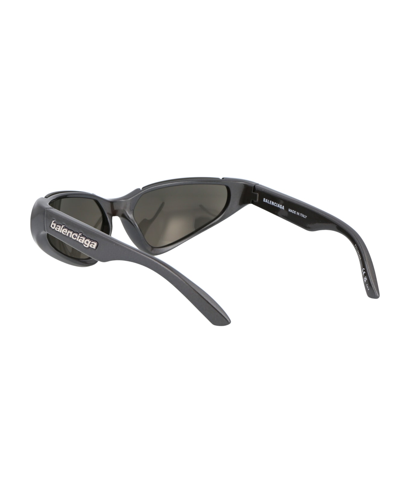 Balenciaga Eyewear Bb0202s Sunglasses - 002 SILVER SILVER SILVER