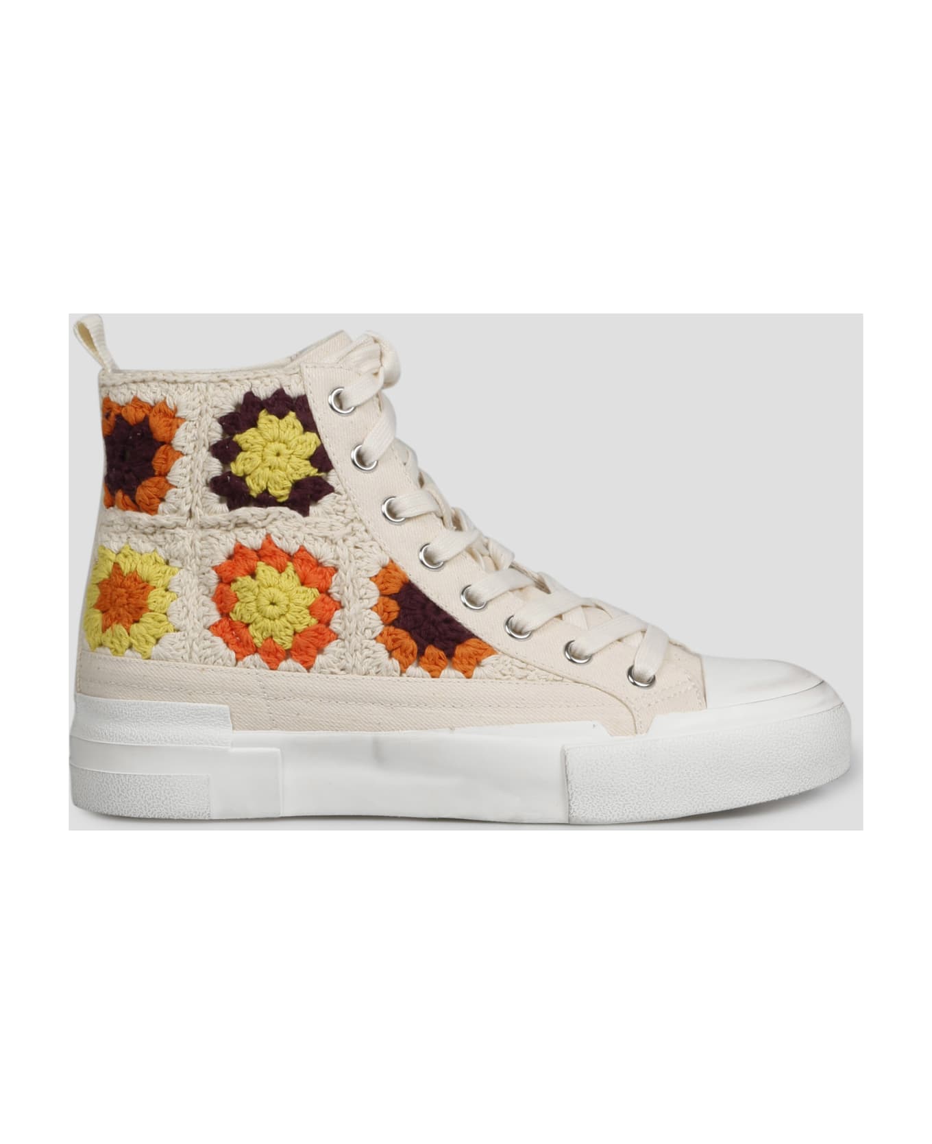 Ash Goa Mid Sneakers - Nude & Neutrals