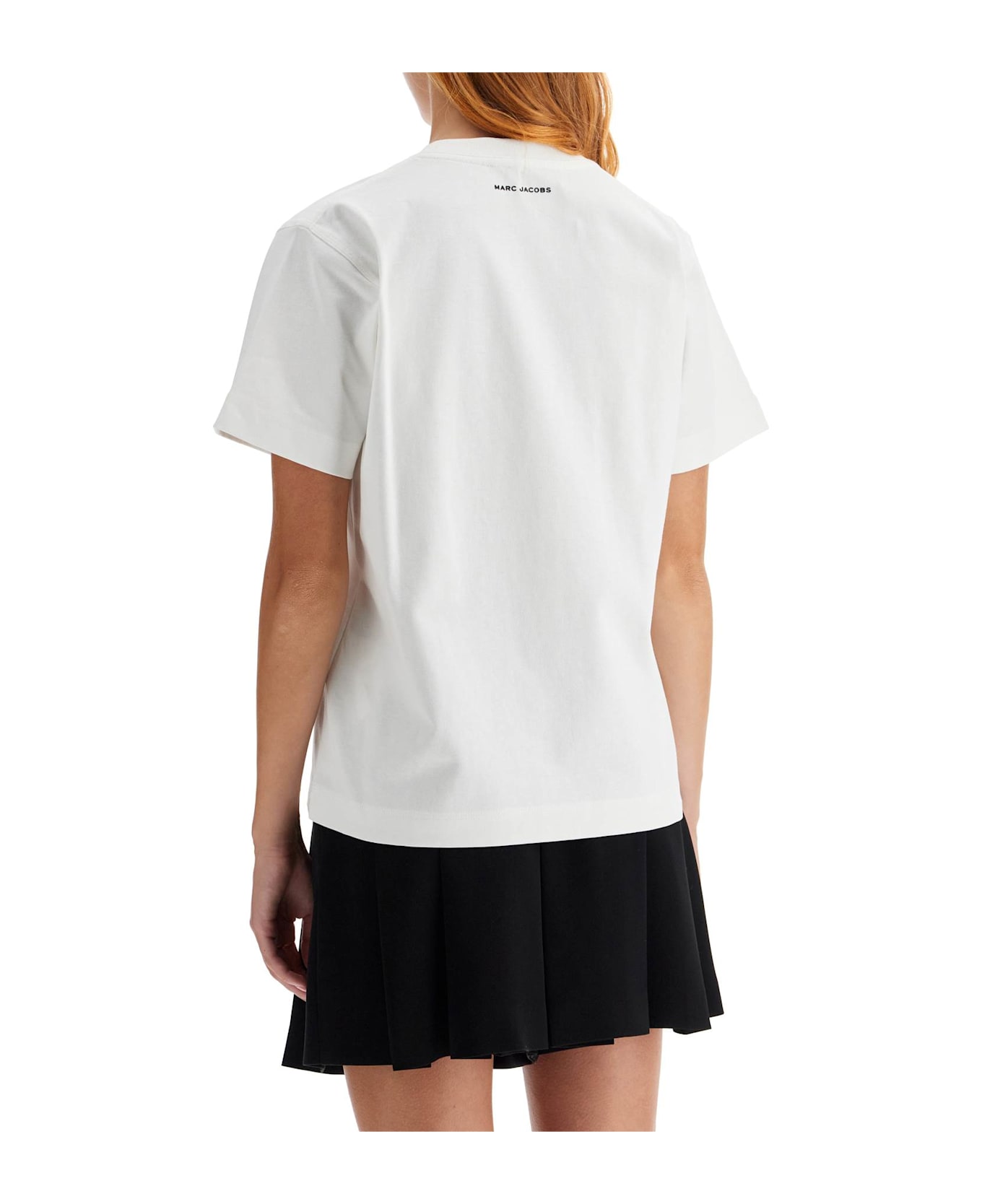 Marc Jacobs T-shirt The Stripe Box Tee - WHITE (White)