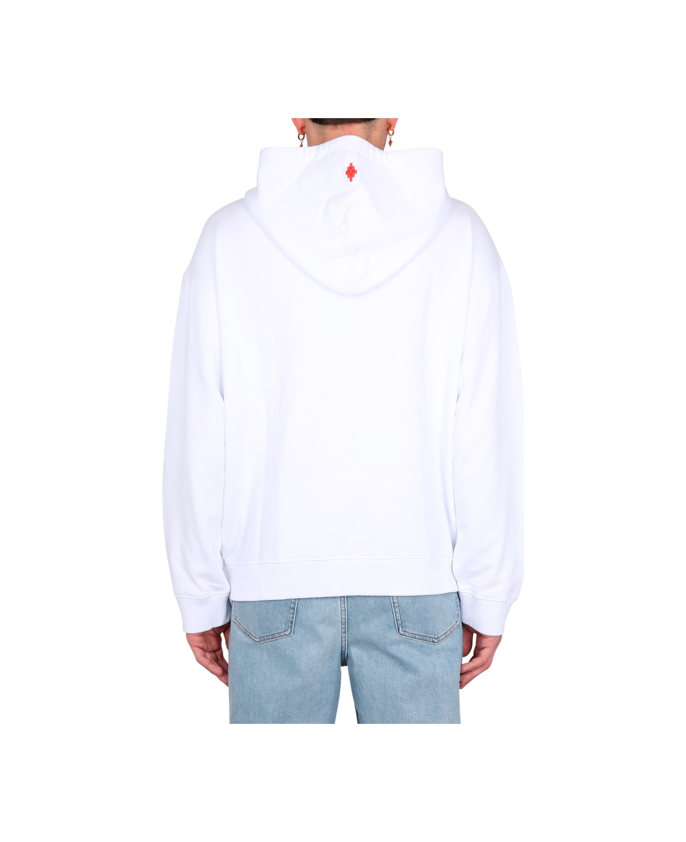 Marcelo Burlon Rib Cage Sweatshirt - WHITE