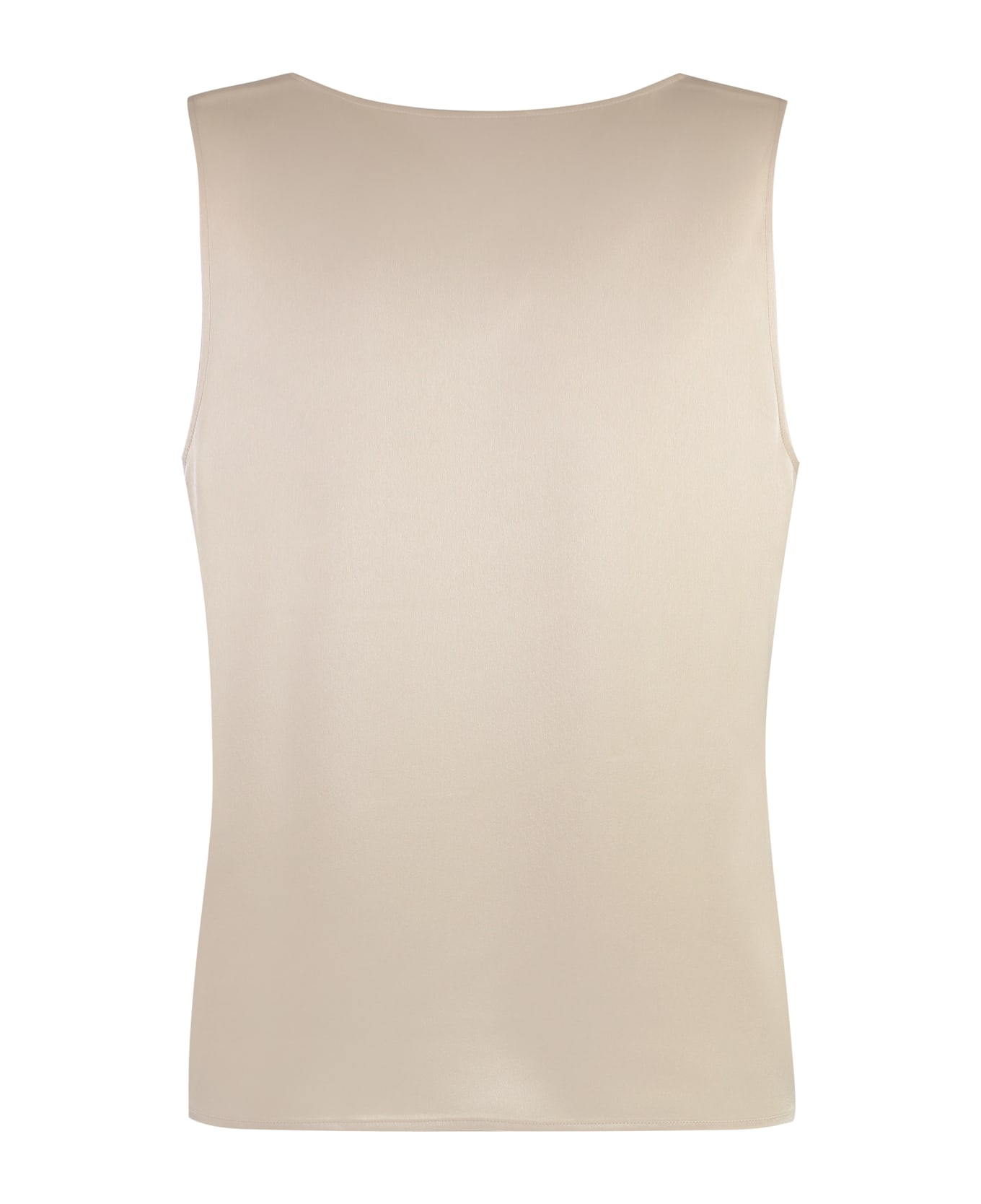 Alfieri & St.John Satin Tank Top - Beige