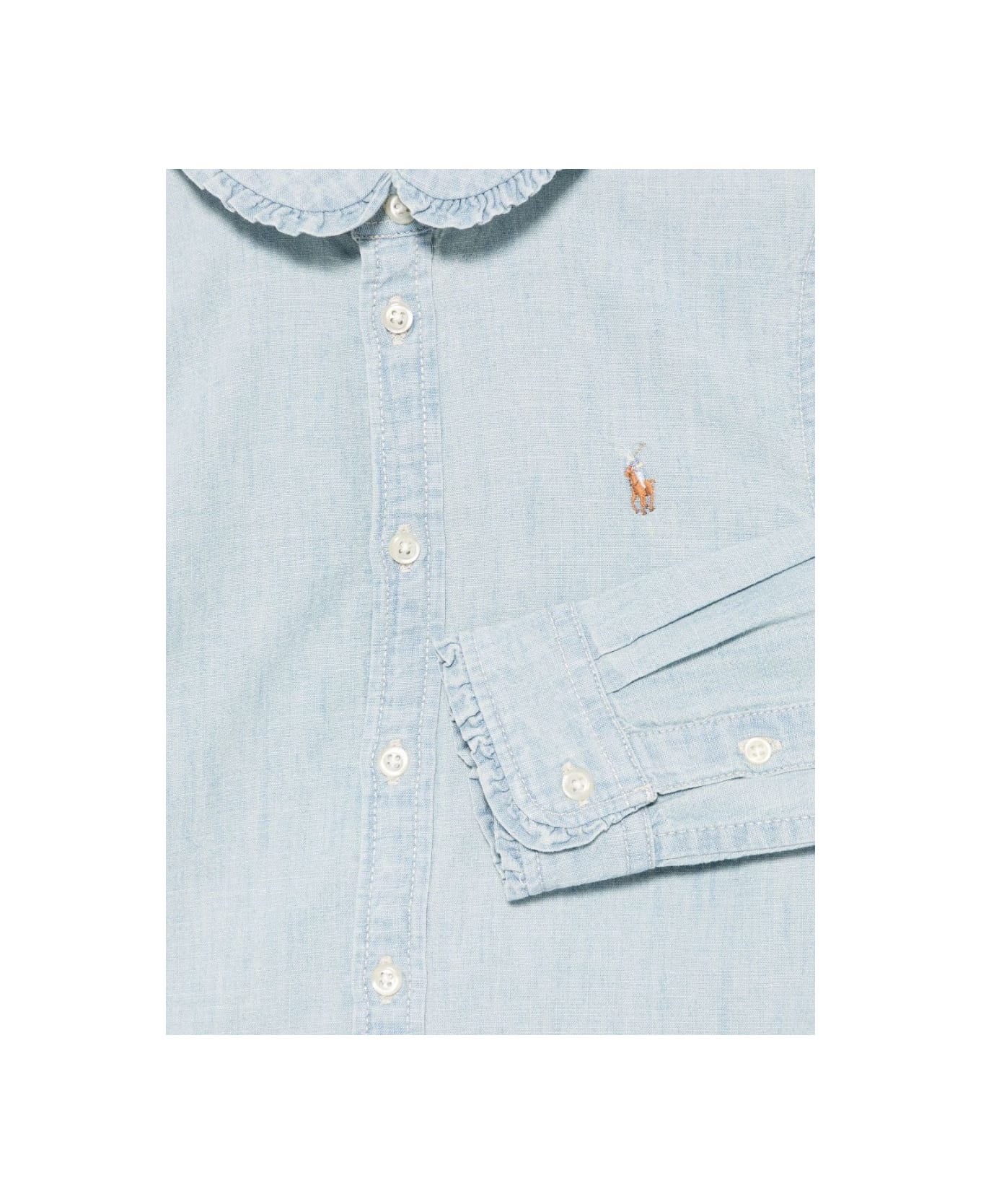Polo Ralph Lauren Shirt With Embroidery - BLUE