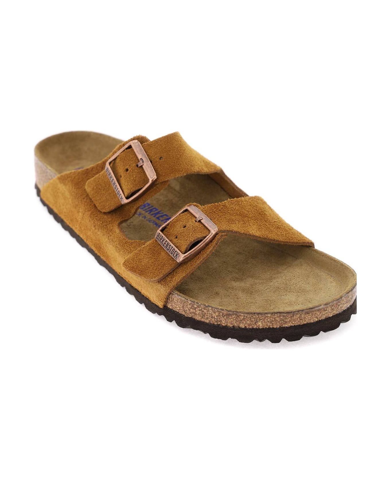 Birkenstock Arizona Suede Sandals - Mink