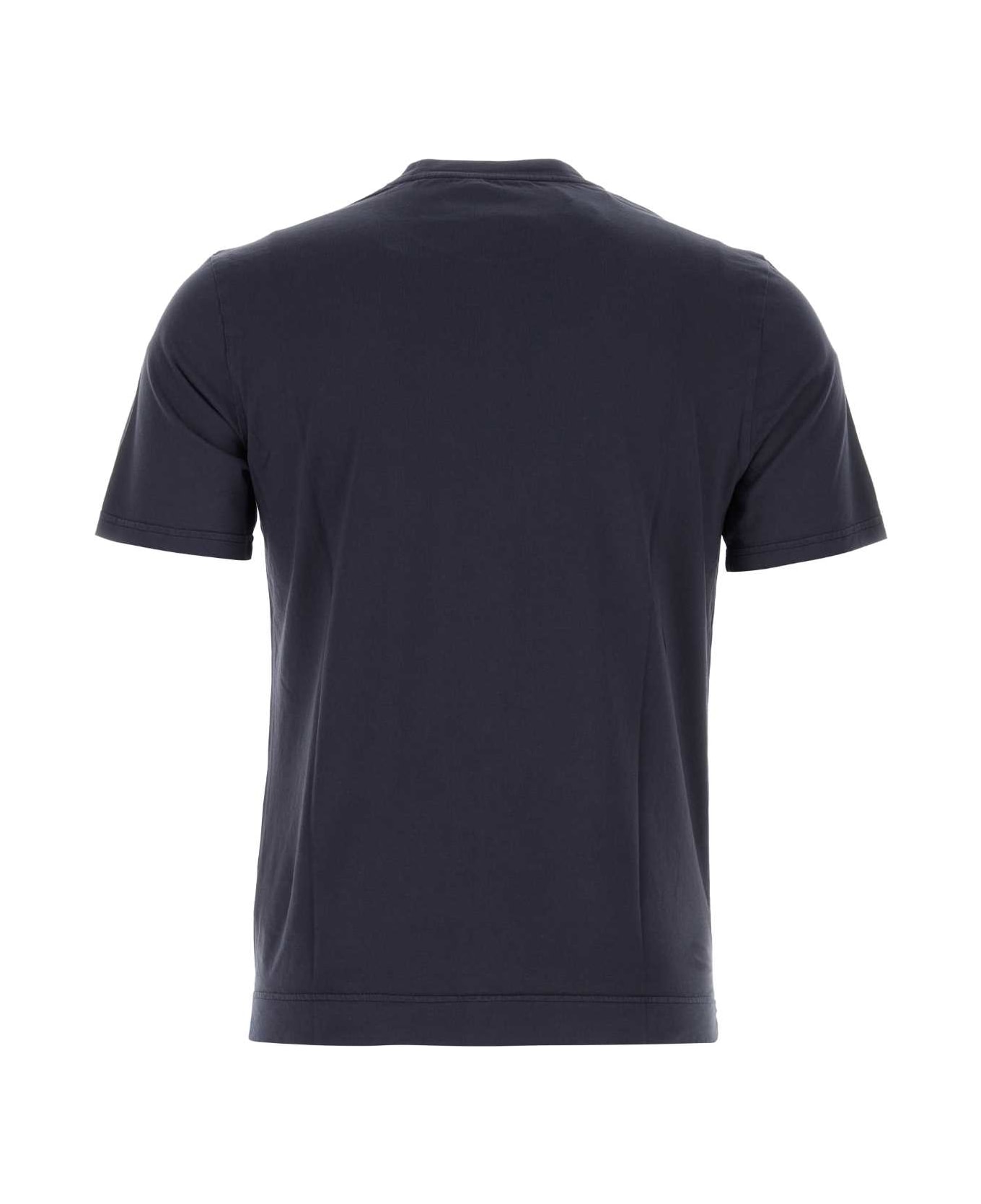 Fedeli Midnight Blue Cotton Extreme T-shirt - BLU