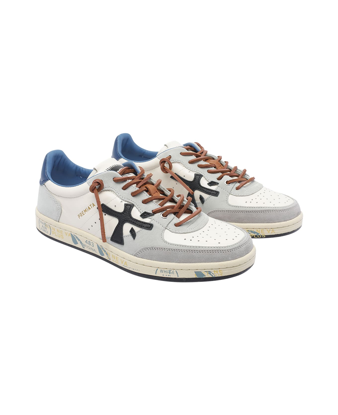 Premiata Bskt Clay Sneakers - Grey