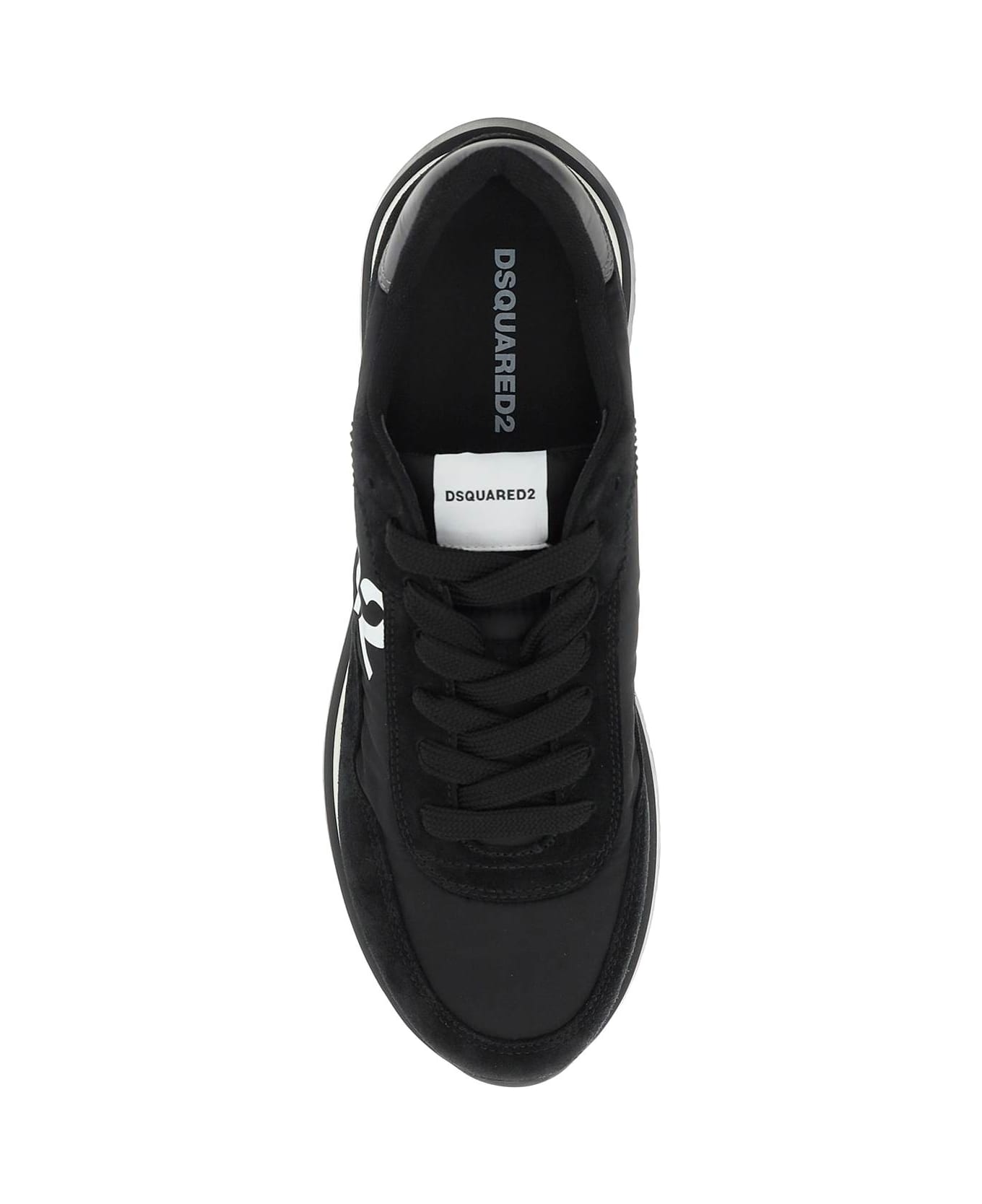 Dsquared2 Nylon And Suede Running Sneakers - M1082