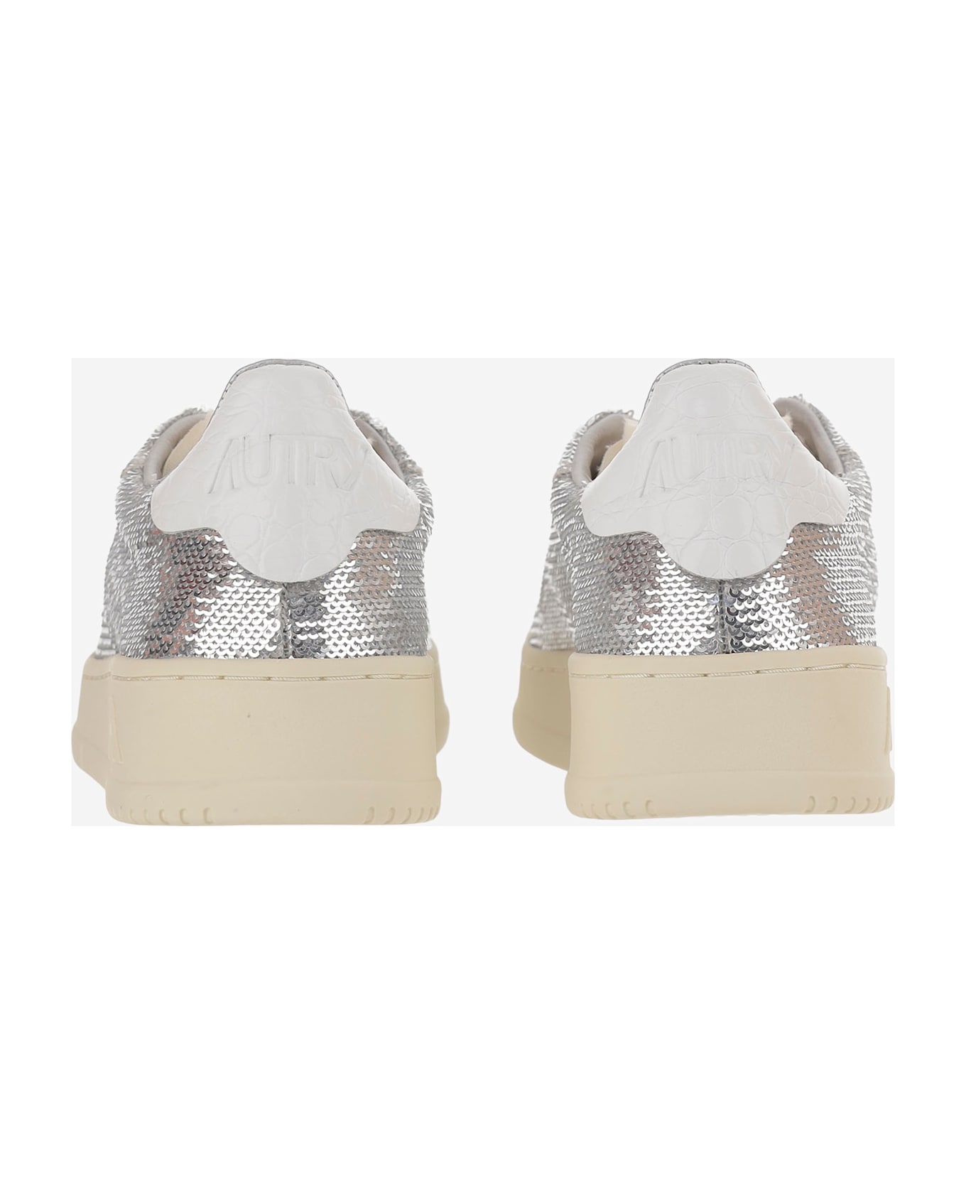 Autry Dallas Low Sparkling Sneakers - Silver スニーカー