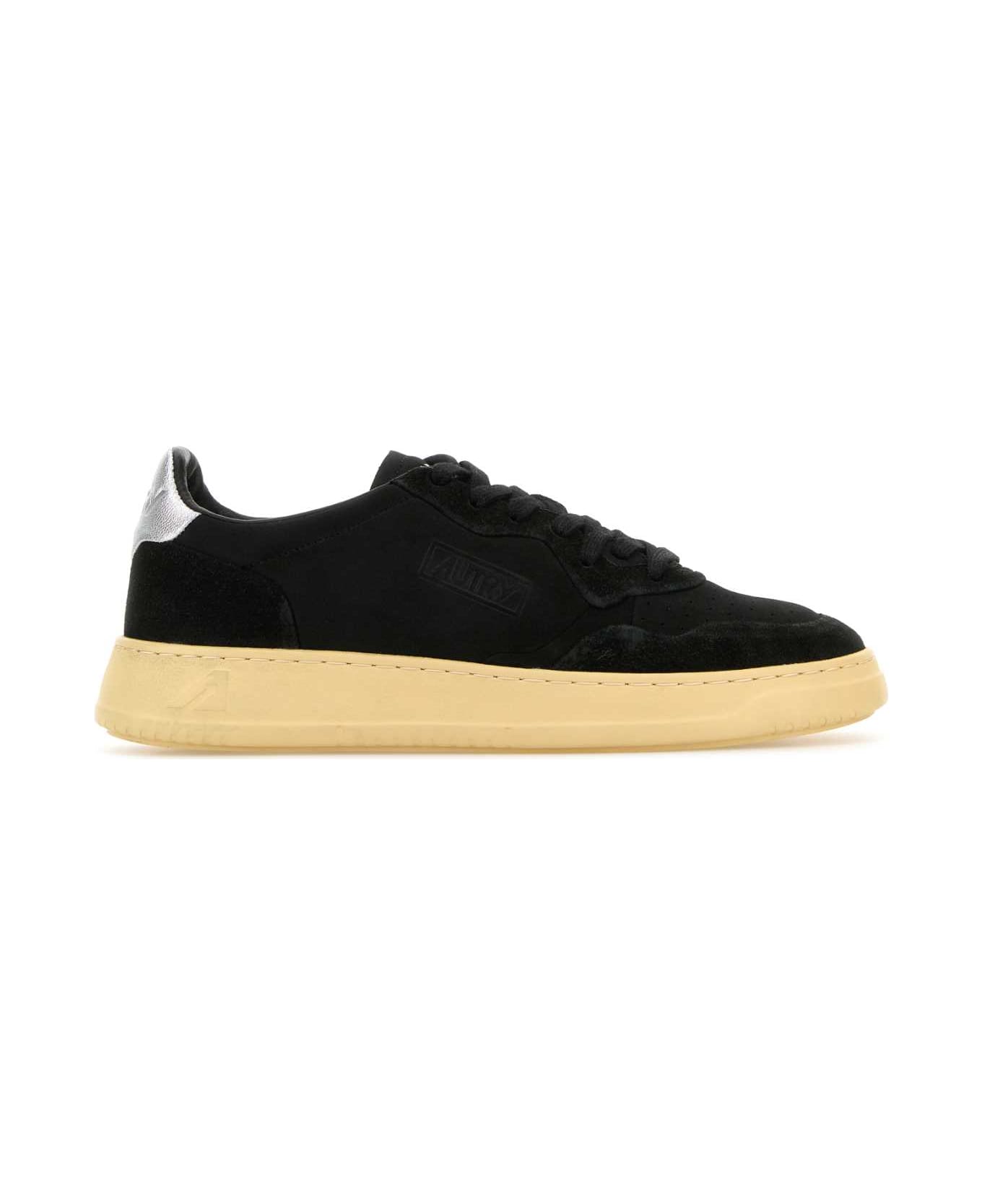 Autry Black Suede Medalist Sneakers - NU02